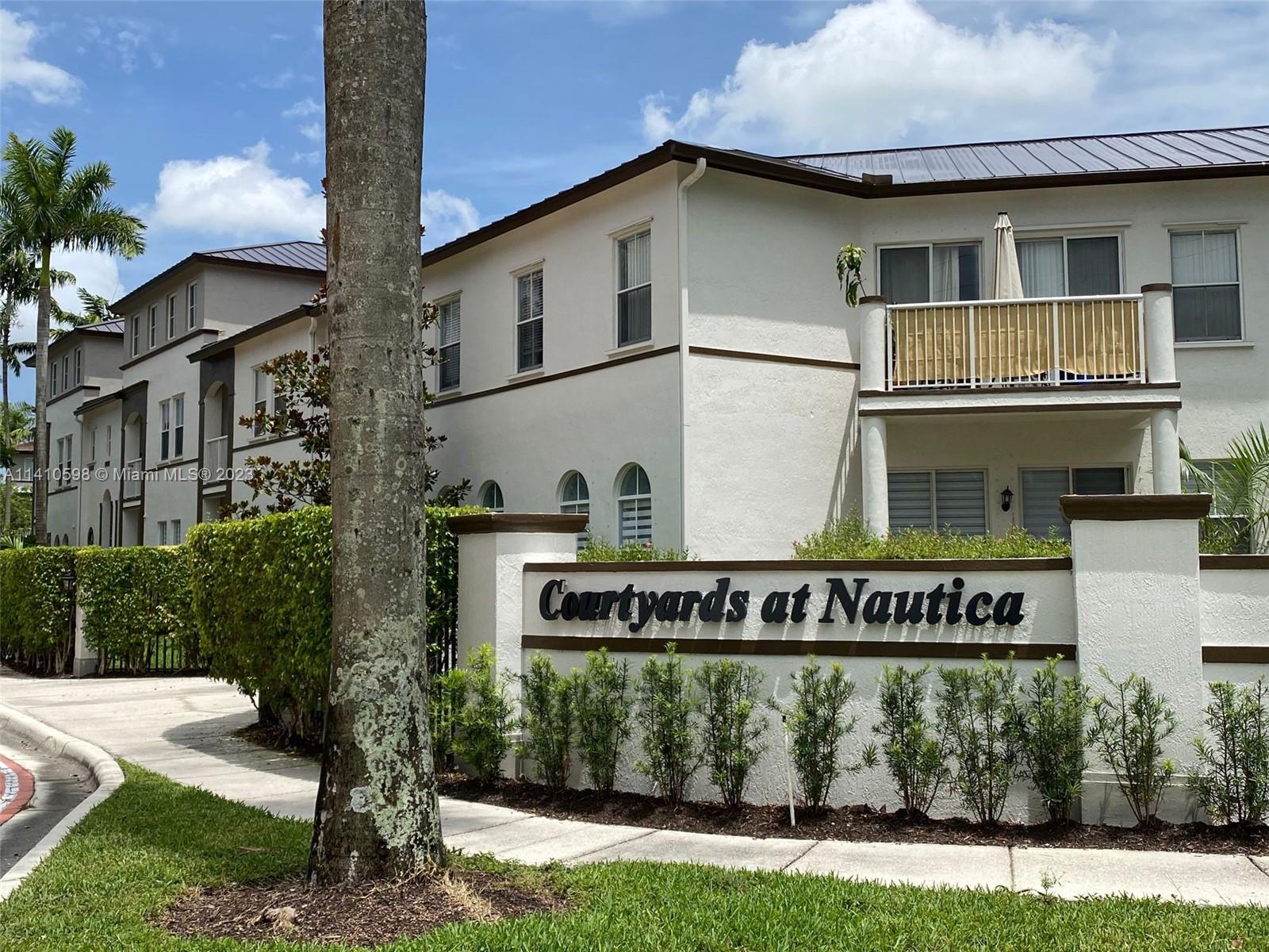 Don't miss out on the opportunity to rent this beautiful and spacious Condo! Located in the desirable area of Courtyards of Nautica. This property features 3 spacious bedrooms with 2 bathrooms With the 3rd Bedroom containing a Built in Workstation being used as an Office. Boasting with a newer kitchen, stainless steel appliances updated bathrooms.  Come see for yourself, and you won't be disappointed. Enjoy the privacy and elegant look that this Condo has to offer. This one is waiting for you to call it "home"!