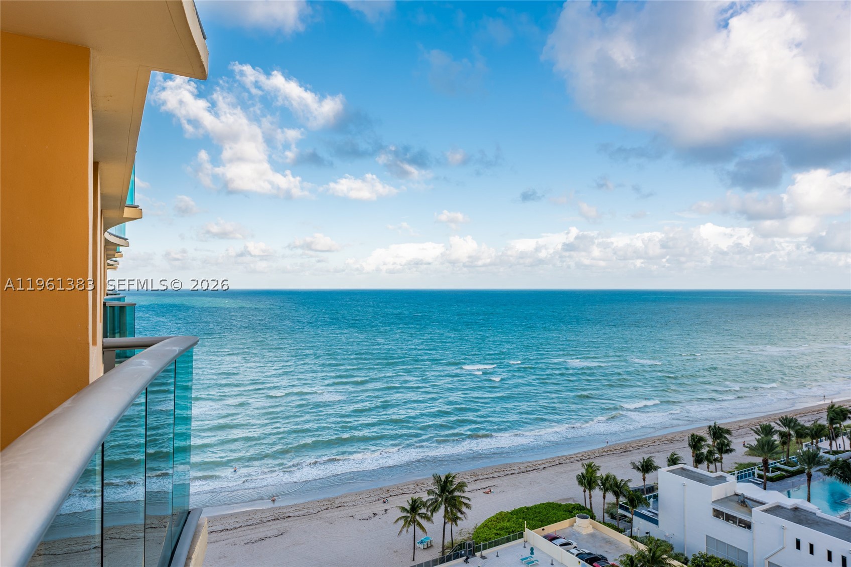 BEACHFRONT LIVING AT THE WAVE! AMAZING OCEAN VIEWS FROM THIS 16TH FLOOR LOWER PENTHOUSE - 1BED/1.5BATH CONDO WITH LARGE BALCONY; LARGEST 1 BD MODEL IN THE BUILDING; NEW RIGID CORE WATERPROOF VINYL FLOORING & FRESHLY PAINTED THROUGHOUT; WASHER/DRYER COMBO IN UNIT; VERY DESIRABLE BUILDING WITH RESORT-STYLE AMENITIES: STATE OF THE ART FITNESS CENTER & AEROBICS STUDIO; ENTERTAINMENT ROOM WITH POOL TABLES, BUSINESS CENTER, MINI-MARKET, 24 HOUR SECURITY & CONCIERGE; PRIVATE BEACH ACCESS; NEW POOL AREA & HOT TUB WITH WATERFALL; NEW OCEANFRONT RESTAURANT ON THE POOL DECK; BEAUTY SPA; HOA FEE INCLUDES: A/C, CABLE TV, WIFI, WATER, VALET PARKING FOR 1 CAR, COMPLEMENTARY BEACH SERVICE.  CLOSE TO SHOPPING CENTERS, GULF STREAM CASINO, HOLLYWOOD BOARDWALK, AVENTURA MALL, FORT LAUDERDALE AIRPORT, NEW PUBLIX SUPERMARKET & MORE. EXCELLENT INVESTMENT - OK TO LEASE RIGHT AWAY (UP TO 4 TIMES PER YEAR - 90 DAY MINIMUM) OR USE AS PRIMARY/VACATION HOME