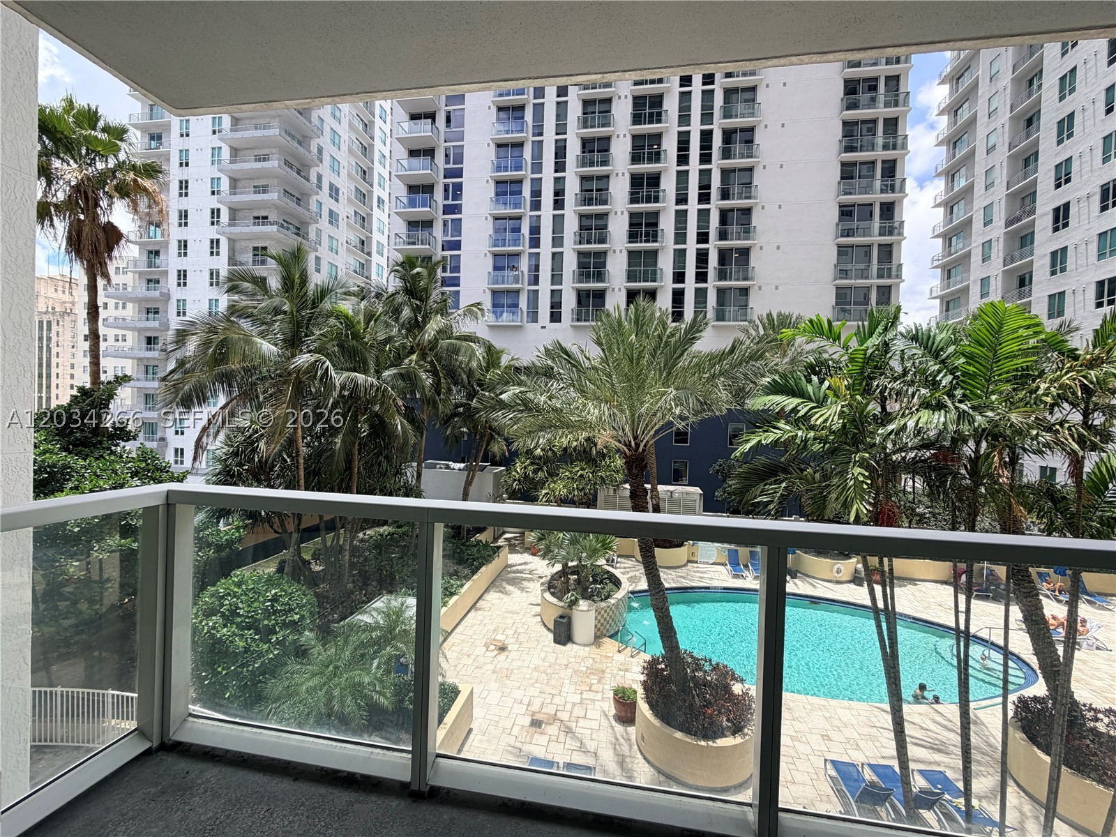 Ready to move-in, freshly painted Modern 1-bedroom, 1-bathroom unit with a functional layout, floor-to-ceiling windows, and a private balcony overlooking the pool, offering great natural light and stunning views; features a fully equipped kitchen with stainless steel appliances, a spacious living area, and a well-appointed bathroom, plus the rare benefit of 1 assigned parking space and a private storage unit; located in Vizcayne South Tower, a full-service luxury building with resort-style amenities including multiple pools, fitness center, sauna and spa, business center, front desk, and valet parking; ideally situated in the heart of Downtown Miami on Biscayne Blvd, just steps from Bayfront Park, Brickell, top dining, shopping, and entertainment, with easy access to major highways and public transportation. Water and Cable included. HOA does not allow pets.