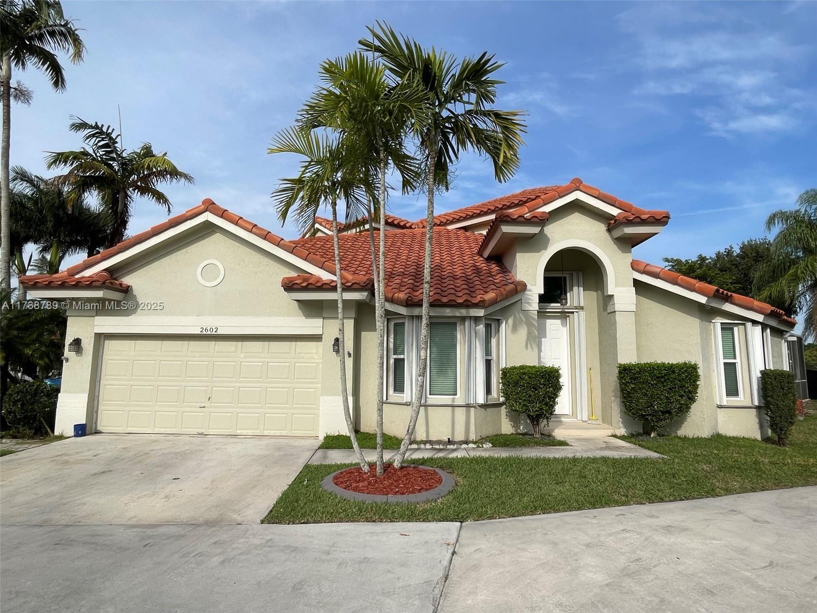 This is a prime opportunity! SELLER IS OFFERING $10,000 TOWARDS BUYER CLOSING COSTS!! This property offers an exclusive location, in the Fairways Keys Gate (Augusta Greens). Featuring a brand new upcoming 18 hole golf course in direct view from your backyard. The home is on the Cul de sac, property features a patio lanai, pool and spa, updated interior, high ceilings, Lutron technology throughout the house, and ALL windows impact.  Only a few minutes from grocery stores, shopping centers, turnpike ramps. 30 minutes to the Florida Keys. Nearby schools. Newer roof. Quiet neighborhood. HOA payments include landscaping, Internet, Direct TV, Alarm Security, Security Patrol. Fence in the backyard is only temporary until completion of the golf course.
Do not pass this up, this property has much to offer!