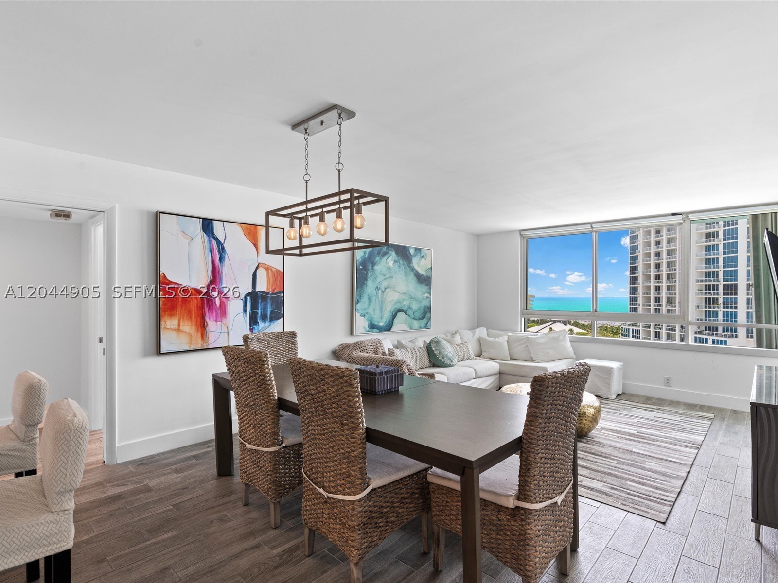 Wake up to endless ocean views in the heart of South of Fifth. Experience elevated coastal living in this exceptional 2-bedroom, 2-bath residence at South Pointe Towers. One of the building's most desirable and spacious floor plans, this 1,169 SF home features two generously sized bedrooms, both showcasing breathtaking ocean views.

The residence features a kitchen with quartz countertops and newer appliances, a desirable split-bedroom layout, abundant closet space, and a large private balcony accessible from both the living room and primary bedroom, perfect for enjoying the ocean breeze.

Additional highlights include two assigned parking spaces and a private storage unit.

Residents of South Pointe Towers enjoy a full-service lifestyle with 24-hour security, valet, two resort-style pools, a state-of-the-art fitness center, business center, and exceptional amenities all just moments from South Pointe Park, the beach, world-class dining, and everything South of Fifth has to offer.