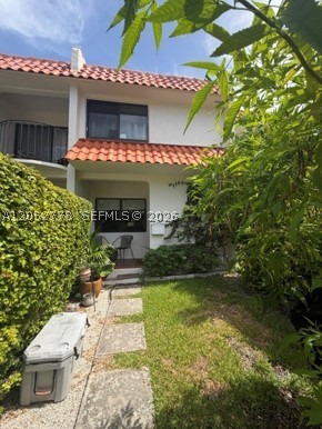 Beautiful and spacious Miami Shores townhome located in the highly desirable Harbour Club Villas. Private garden with front porch. Downstairs living & dining area, open kitchen, half bath, storage and full-size W/D. Upstairs 2 large bedrooms with ample closet space, 2 full bathrooms and additional closets. Smooth ceilings throughout, Mexican tile on the 1st floor and laminate wood upstairs. The HOA has made significant improvements that have enhanced the neighborhood such as new roofs, new exterior paint, pool resurfacing and new pool deck , lots of completed projects throughout the community. A new clubhouse overlooking the pool, intracoastal & docks/canal, newly resurfaced pickleball/tennis courts. Water, cable, and internet included in the HOA. Boat slips across the street.