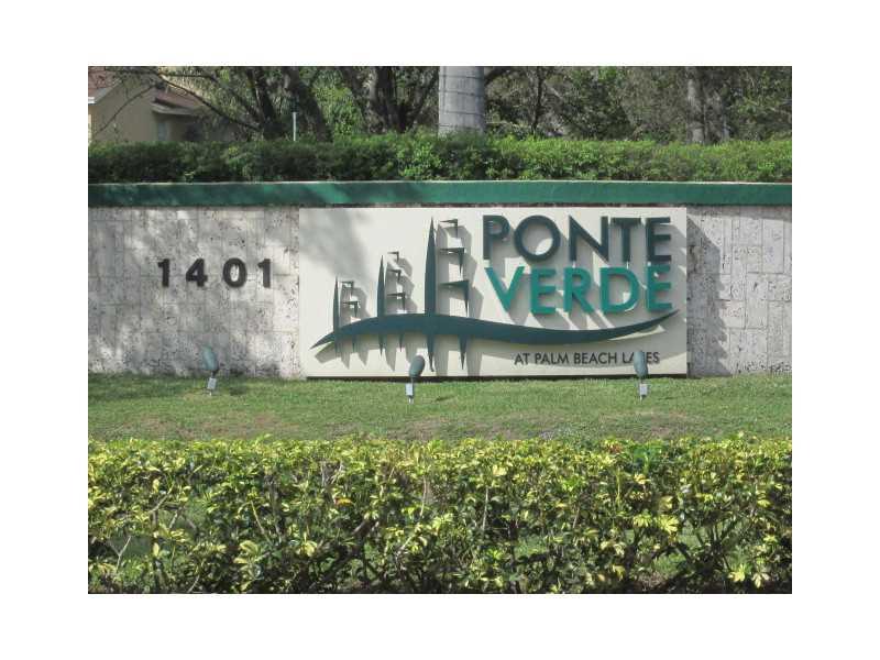 PONTE VERDE AT PALM BEACH - Residential Lease