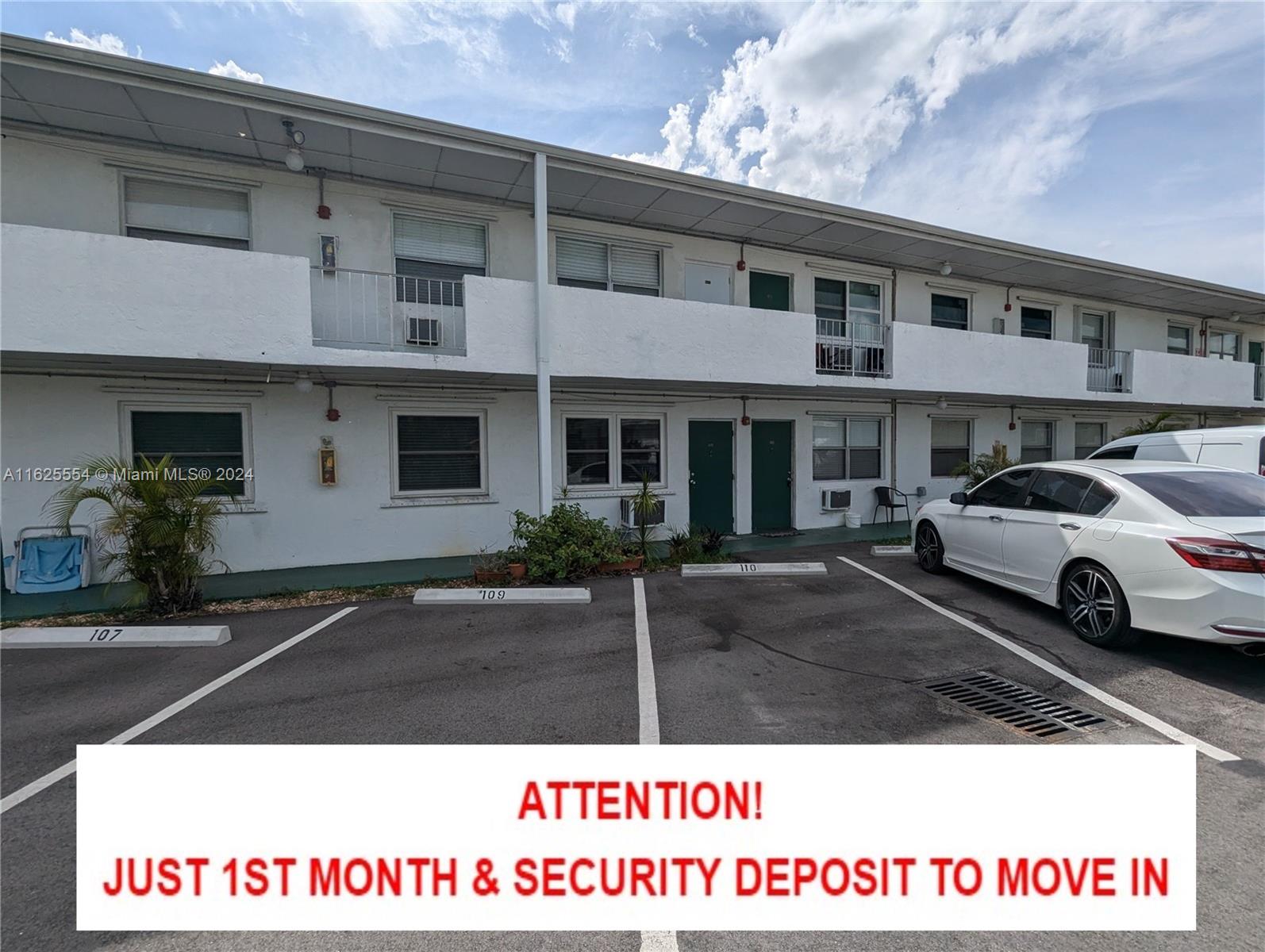 ATTENTION! JUST 1ST MONTH & SECURITY DEPOSIT TO MOVE IN!! This charming 2-bedroom, 1-bathroom waterfront condo with ocean access offers everything you need to enjoy the beautiful Florida weather. Features include a waterfront pool, tiki huts, BBQ areas, picnic tables, and docks. Enjoy fishing from the dock or relaxing by the Dania Cutoff Canal. The updated apartment boasts modern appliances, sleek cabinets, and granite countertops. The bathroom features new fixtures and tile work. Prime location minutes from the beach, schools, shopping, dining, and the Hard Rock Guitar Hotel. Affordable price! Schedule a showing today!