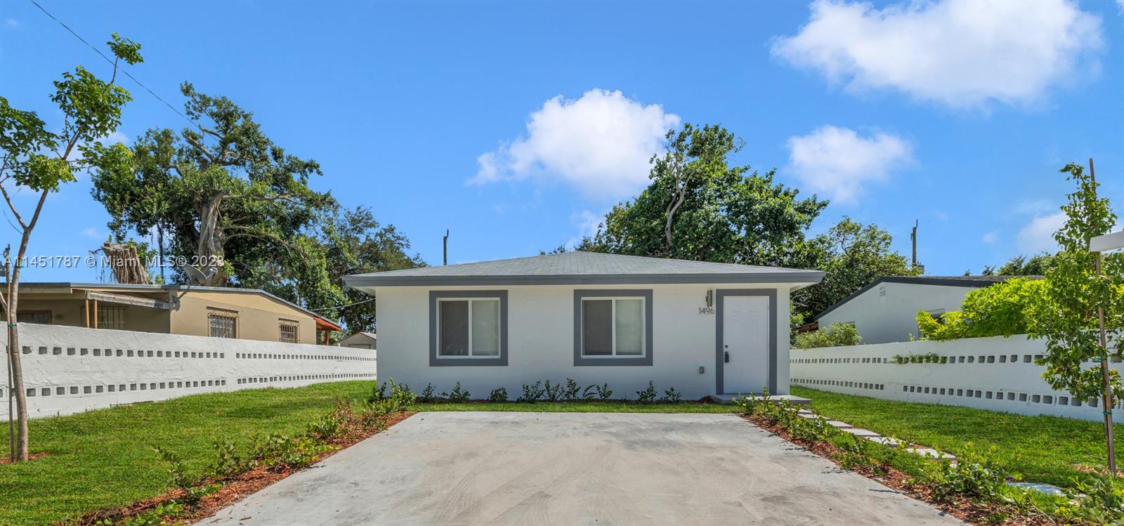 Don't miss your chance to own a new construction home in up and coming North Miami Beach! This home features 4 bedrooms and 2 bathrooms, large ceramic tile flooring, an open kitchen with quartz countertops and stainless steel appliances (to be installed prior to closing), plenty of natural light, and Storm panels on all windows which greatly reduces Insurance Costs!! This area has many supermarkets, stores, and plazas nearby, plus you are within 10-20 minutes of Brickell, Downtown, South Beach, Design District, and Wynwood! You can't get any more hassle free than new construction! The area is going through a bunch of development currently so seize the opportunity to buy early before it's too late!