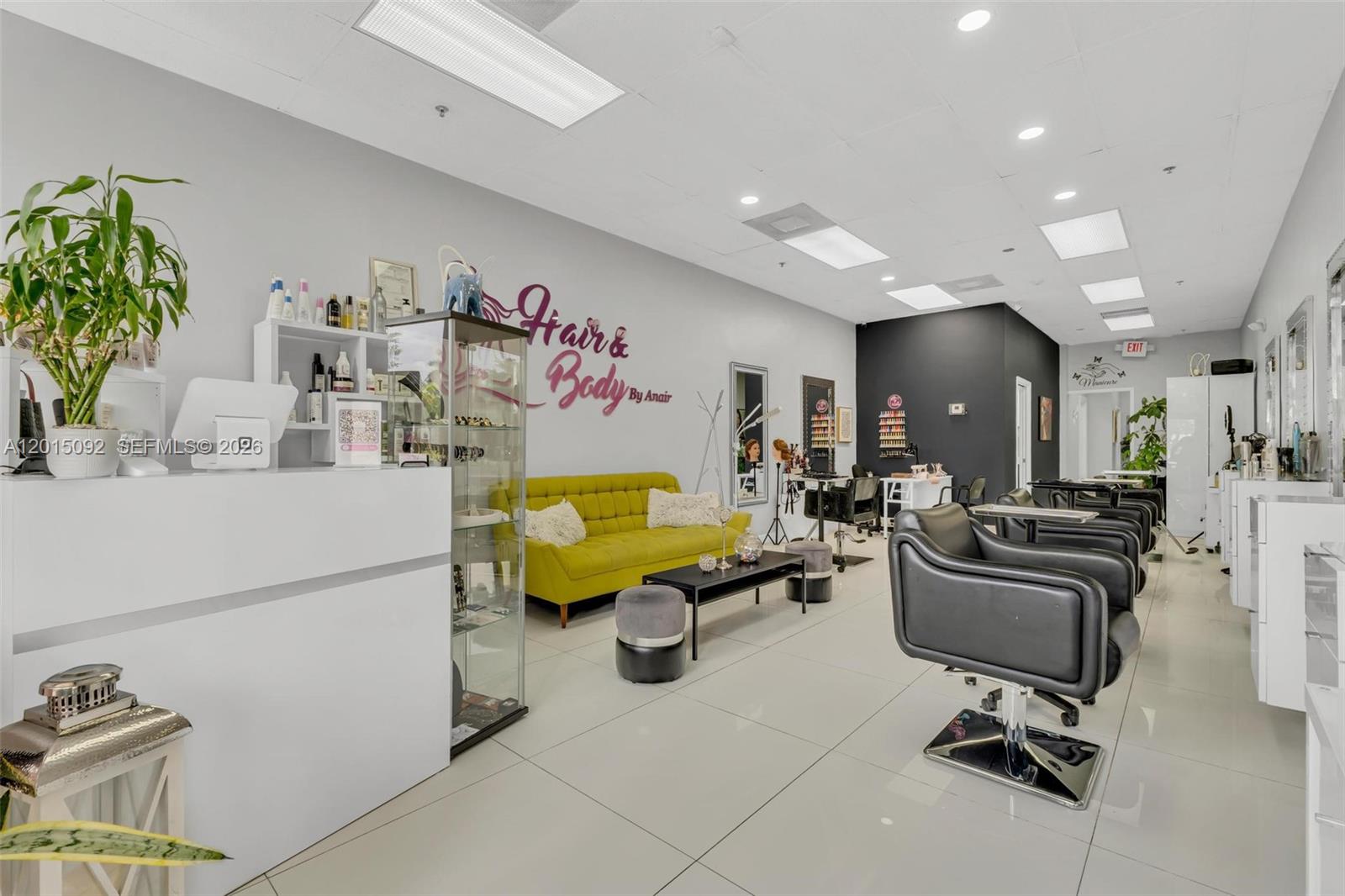 Beautiful and established beauty salon in a prime Coconut Creek location with excellent visibility and steady traffic exposure. Modern, stylish, and fully equipped turn-key operation with loyal clientele and long-term established beauty professionals already in place. Business includes furniture, fixtures, equipment, goodwill, chair rental income, and percentage-based workers providing multiple income streams. Excellent opportunity for an owner-operator, investor, or salon expansion. Confidential sale. NDA and proof of funds may be required prior to releasing detailed business