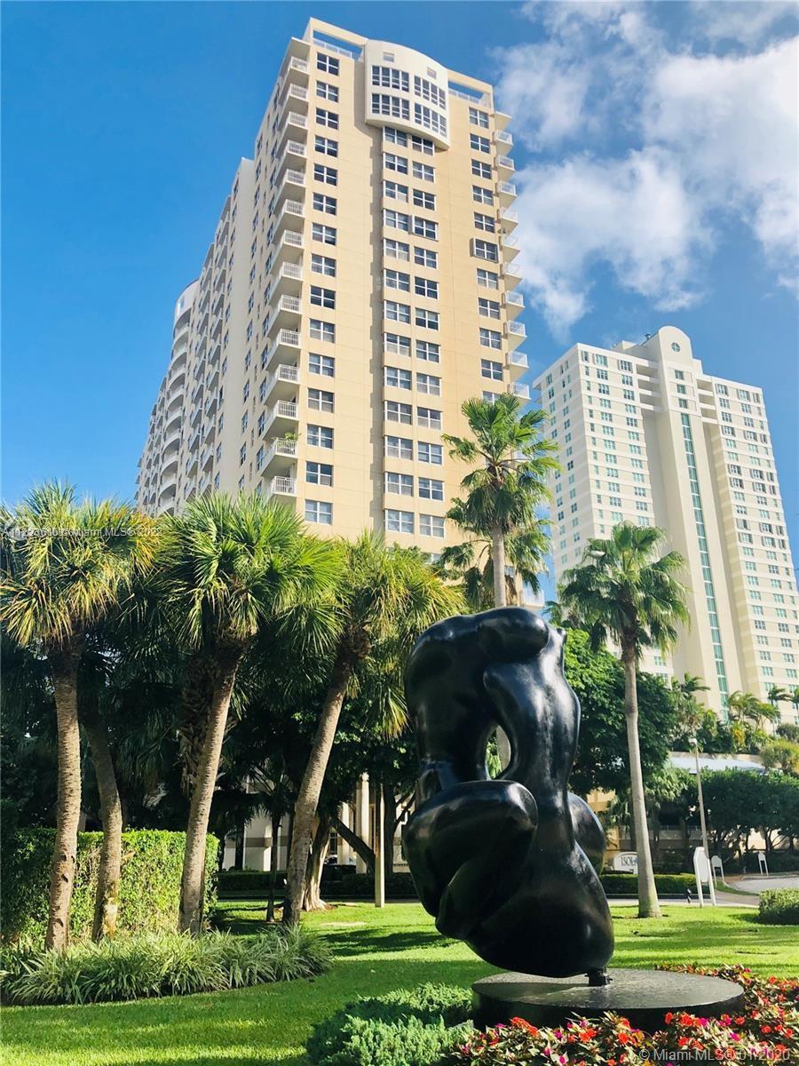 Stunning bay view at exclusive Brickell Kay Island. Complete furnished apartment ready to move in.
