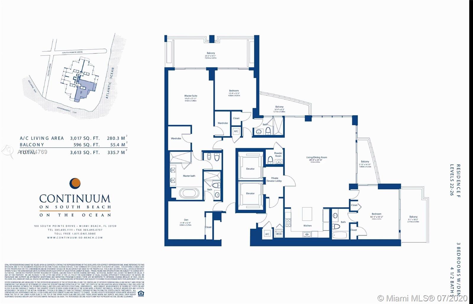 CONTINUUM ON SOUTH BEACH - Residential