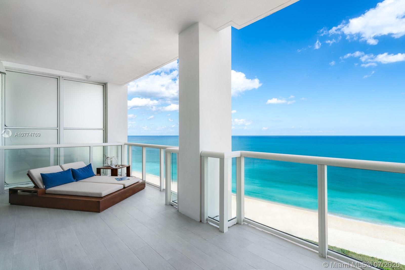 Fabulous ocean views at Continuum, the best located condo on 1,000 ft. of white sandy beach & amazing amenities. Over 3,600 total sq.ft., this private & exquisite Southeast-facing corner is most desirable with new imported finishes & private elevator lobby. Remodeled in 2019, a design masterpiece with French Oak floors, custom fittings & furnishings throughout, this home in the sky offers 4 terraces, 4 bedrooms & 4.5 bathrooms. Gaze at the deep blue ocean or 12 acres of Continuum's manicured grounds through the floor-to-ceiling glass enclosed living room. Two parking spaces, Spa, gym w/classes, private beach attendants, 2 free form lagoon pools, lap pool, 3 hard-tru tennis courts, dog park, kids room, concierge, valet, business center all sitting in the best location in town, South Pointe.