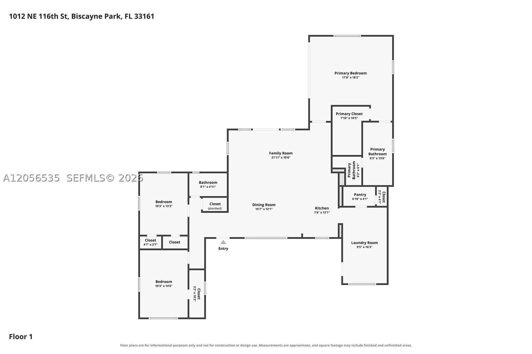 1ST ADDN BISCAYNE LAWN - Residential