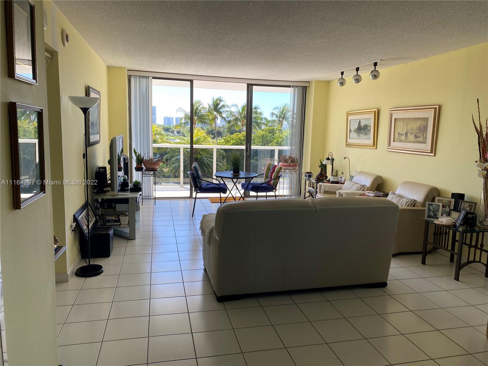 Eldorado Tower III,  2 split bedrooms Floorplan, walk-in closet, 2 full bathrooms and a huge balcony is for you. Washer and Dryer  on the same floor. Covered and assigned 1 car parking space, 24 hours security. Located in the heart of Aventura, very close to world renowned Aventura Mall and Gulfstream Casino and RaceTrack; huge choice of great restaurants in the area and beautiful beaches. Excellent building amenities: Olympic size pool, sauna, Jacuzzi, gym, BBQ area, party-room, etc.. Move in ready ...  CALL NOW!