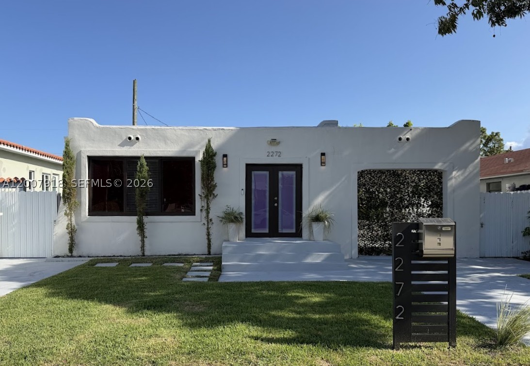 Beautifully renovated Spanish-style home in one of Miami's most desirable neighborhoods. This elegant 3-bedroom, 1-bath residence features impact windows and doors, luxury vinyl flooring, updated plumbing and electrical, and a stunning chef's kitchen with premium appliances, custom cabinetry, a peninsula cooktop, and exotic granite countertops.
The spacious open carport offers potential for future expansion, creating an additional bedroom and bathroom. Located directly across from Bryan Park and just minutes from Brickell, Downtown Miami, Coral Gables, Coconut Grove, Shenandoah, and Little Havana, this home delivers the perfect blend of historic charm, modern upgrades, and unbeatable convenience.