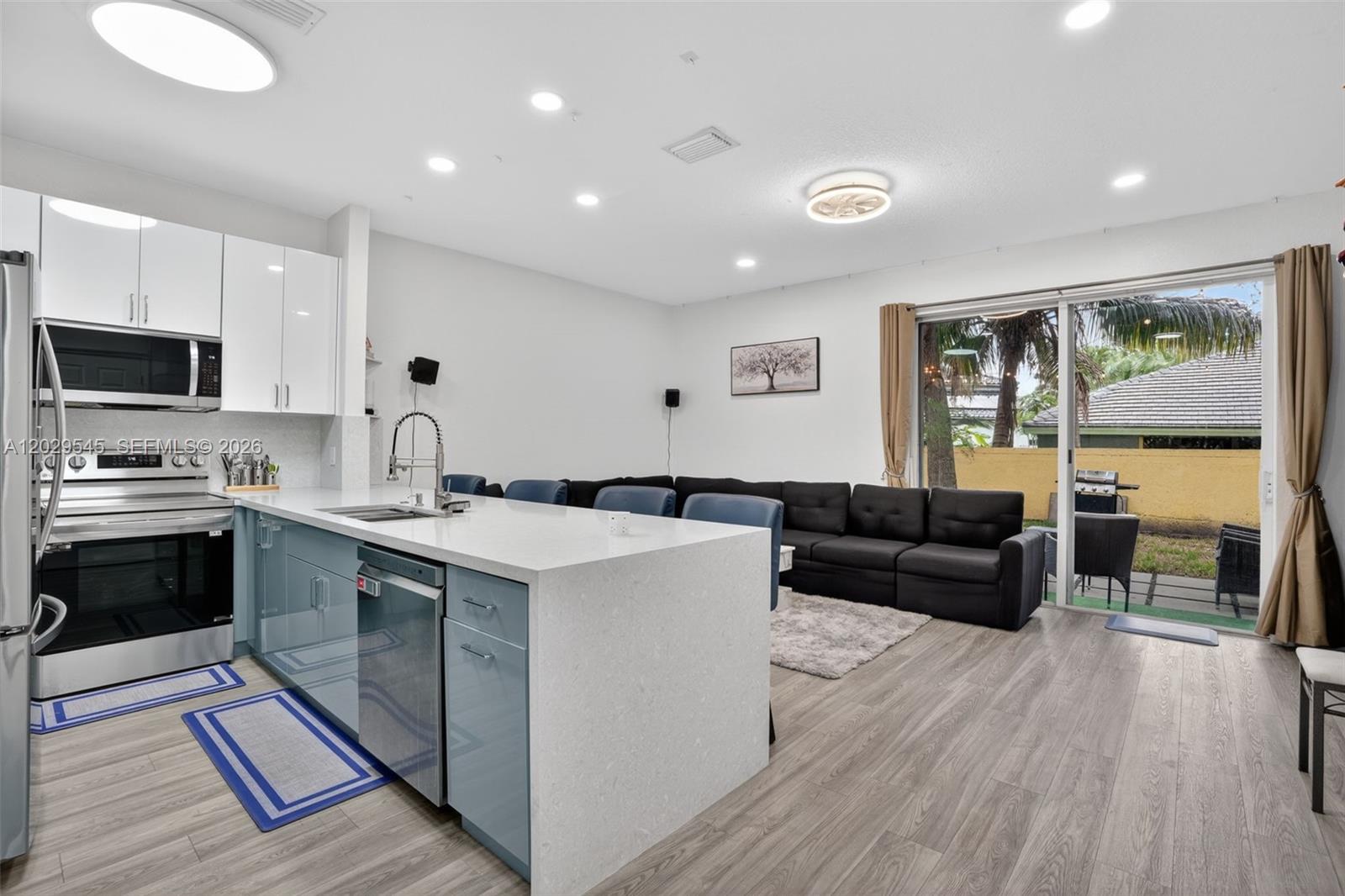 Welcome to this beautifully renovated home where modern style meets everyday comfort! Completely Renovated in 2024, this move-in-ready property features brand-new flooring throughout, fully remodeled bathrooms with contemporary finishes, a stunning new kitchen with updated LG Smart Stainless steel appliances designed for both functionality and style. 2024 Washer and Dryer LG smart .
 From the moment you walk in, you'll appreciate the bright, open feel and attention to detail in every room. The thoughtfully redesigned interior offers a fresh, modern aesthetic that today's buyers are looking for. Whether you're entertaining guests or enjoying a quiet evening at home, this property provides the perfect blend of comfort and elegance.
 Conveniently located near major highways, shopping, dining, parks, and schools. No work needed—just bring your furniture and start enjoying your new home! This is a rare opportunity to own a fully renovated property in one of Miramar's most desirable areas. Schedule your private showing today before it's gone!