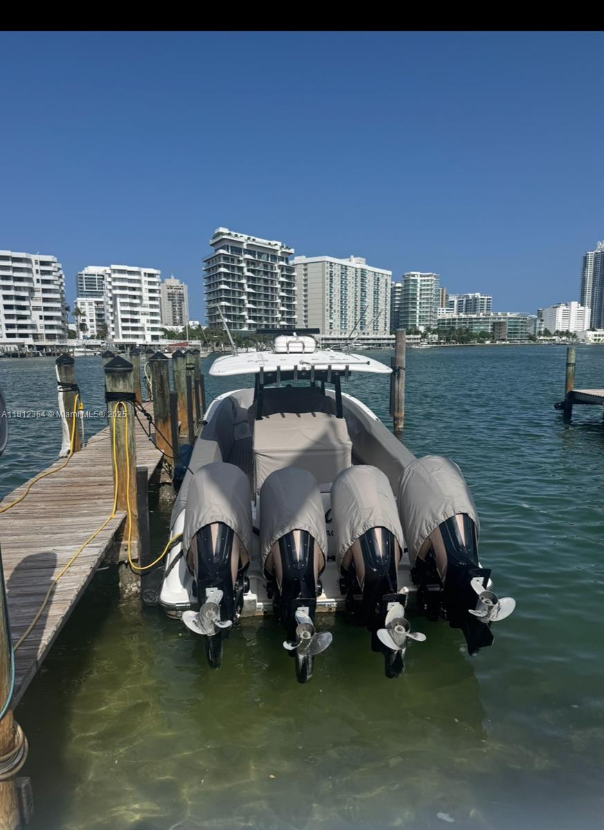 Rare opportunity to buy a dock slip in the prestigious Mimo Style King Cole Building. Maintenance include all electrical and water. In order to buy a Dock Slip in the building you need to have a unit in the building. Just for use of recreational boats. Commercial boats are not allowed.
Dock # 18, a 60 x 20 ft. wide dock (approx.) is being sold with a waterfront unit in King Cole Building (Unit #716 MLS# A11655903). You must own a unit in the building in order to own the dock slip.
