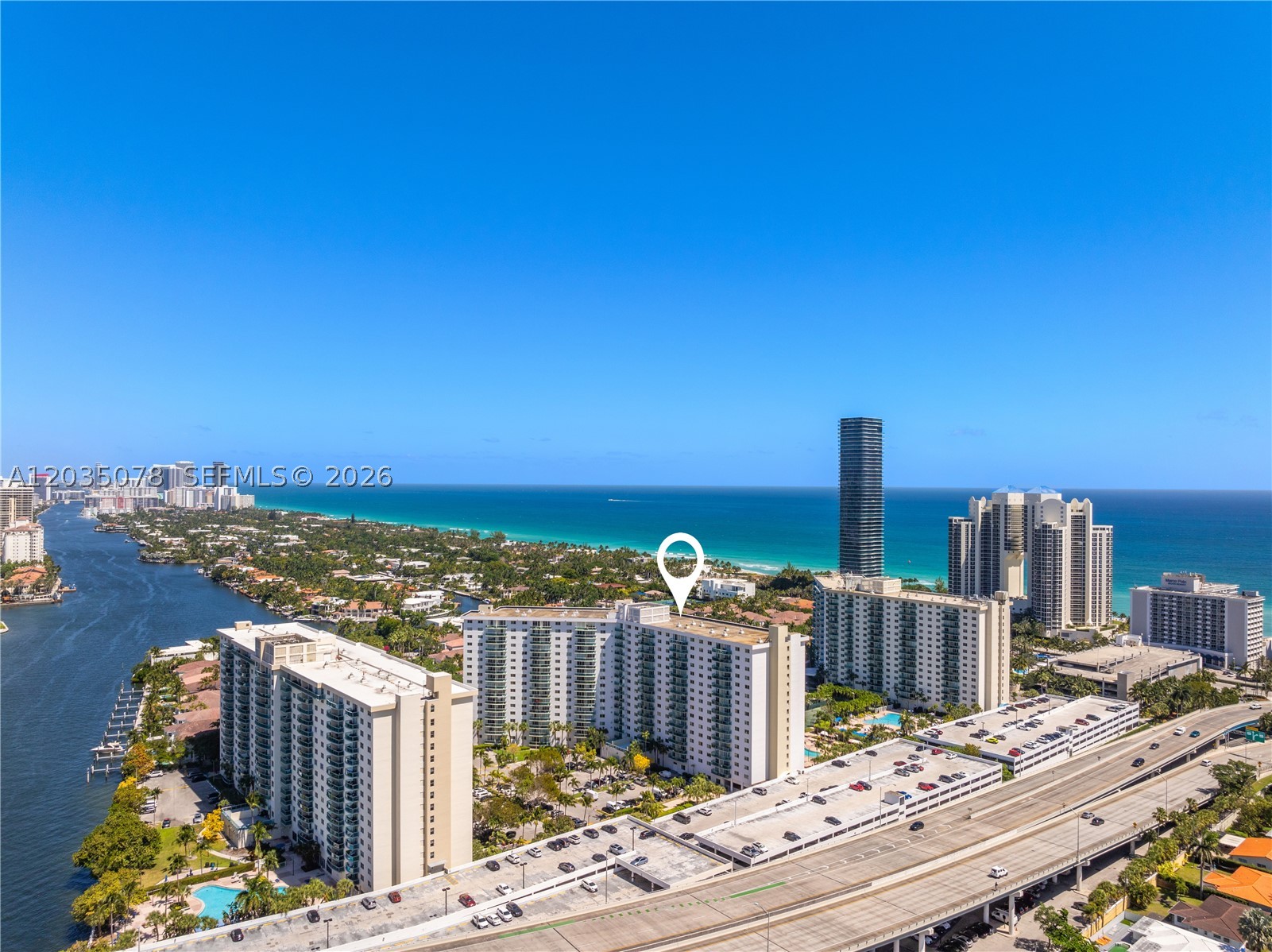 Spacious 1-bed, 1-bath condo at Oceanview Building B in Sunny Isles Beach. This modern, light and bright unit features an open layout (over 1,000 interior sqft) and a private balcony. Located just across the street from the beach, residents enjoy resort-style amenities including a heated pool, fitness center, tennis courts, 24-hour security, valet, and on-site management. Minutes from Aventura Mall, shops, dining, and major highways. The building allows immediate rentals, making it ideal for investors or seasonal residents. Enjoy the best of coastal living in a prime Sunny Isles location with strong rental potential and an unbeatable lifestyle. All for under 300k! This is a rare find. Contact listing agent for additional details and private showings.