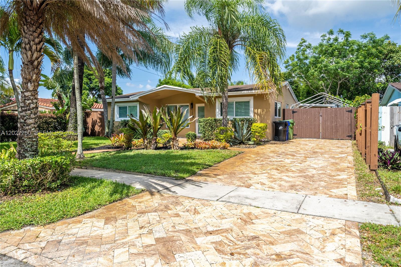 Enjoy the South Florida lifestyle in this spacious and inviting 3-bedroom, 2-bath home ideally situated near I-95, I-595, and the Florida Turnpike for easy access to beaches, shopping, dining, airports, and everything South Florida has to offer. Inside, you'll find flexible living spaces designed to accommodate today's lifestyle, including two separate family rooms that provide endless possibilities for entertaining, working from home, hosting guests, or creating a media or game room. There is also an extra flex space that can be used as a Florida Room, Guest Room, Den, or Office. The comfortable floor plan offers plenty of room for both everyday living and special gatherings. Step outside to a backyard built for enjoying Florida's year-round sunshine. The TIKI hut and barbecue area create the perfect setting for weekend cookouts, watching the game with friends, or simply unwinding after a long day. Best of all, there's no HOA, giving you freedom and flexibility. With ample parking and room for an RV, boat, trailer, or other toys (in a separate area behind the fence), this property is ideal for those who enjoy an active outdoor lifestyle. Available partially furnished or unfurnished to suit your needs. This is a rare opportunity to own a home that combines location, versatility, and the freedom to truly live the Florida lifestyle.