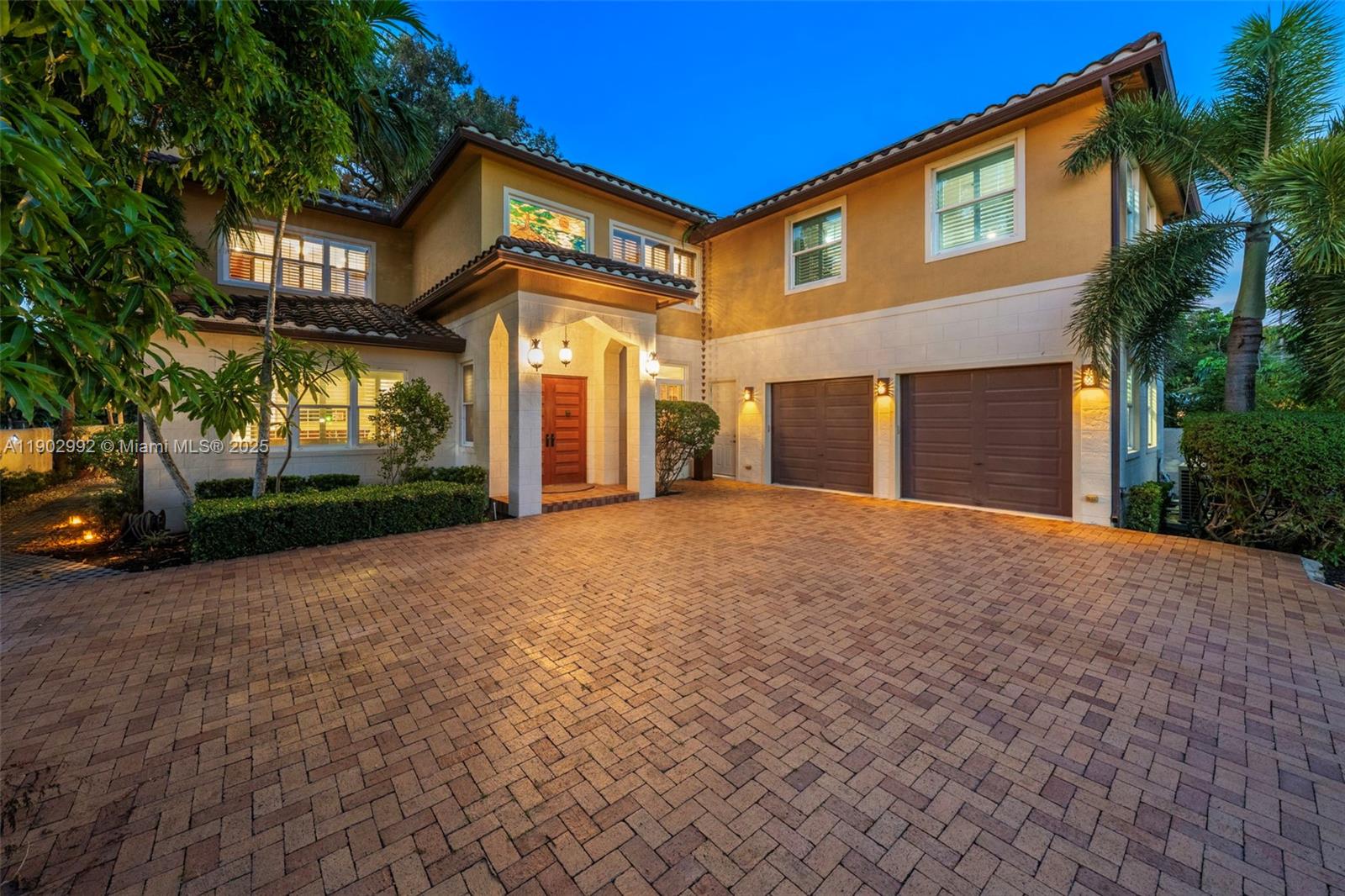 Experience refined waterfront living in this custom 5-bedroom, 5-bath home in Riverside Park. Set on a 12,225 sq. ft. lot along the scenic New River, this 4,789 sq. ft. residence offers timeless design, modern comfort, and elegant craftsmanship. Enjoy 75 ft. of deepwater dockage with no fixed bridges, ideal for boating. Inside, 10+ ft. ceilings, impact windows, and sun-filled living areas elevate everyday living. The gourmet kitchen and open layout are perfect for entertaining, while serene bedrooms provide privacy and relaxation. Outdoors, lush landscaping, a covered swim spa, koi pond, and multiple riverfront lounging areas create a tranquil retreat. Minutes to downtown, Las Olas, and beaches, this rare offering is a true waterfront sanctuary.