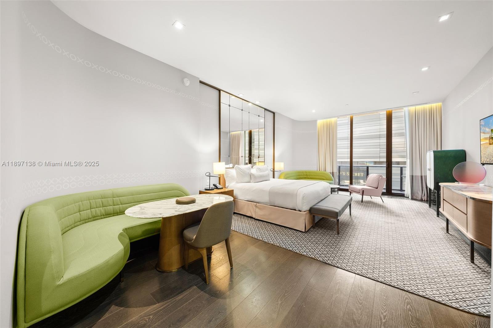 Stay Part-Time. Profit Full-Time. Beautifully furnished studio at SLS LUX, Brickell's most desirable hotel-residence with only 84 luxury hotel suites. This elegant unit features high ceilings, Smart Home technology, Italian kitchen cabinetry, and in-unit washer/dryer. Perfect for investors, enjoy resort living when you're here (unlimited use, no blackout dates!), while hotel management generates income the rest of the year, or rent it through AIRBNB. Indulge in 5-star amenities: 2 pools, cabanas, poolside bar, BBQ area, gym, spa, tennis, basketball, party room, concierge, and 24/7 security. Incredible walkable location with a perfect 100 Walk Score, just a stone’s throw away from Brickell City Centre and a variety of restaurants. The most modern luxury condo-hotel opportunity in Brickell!