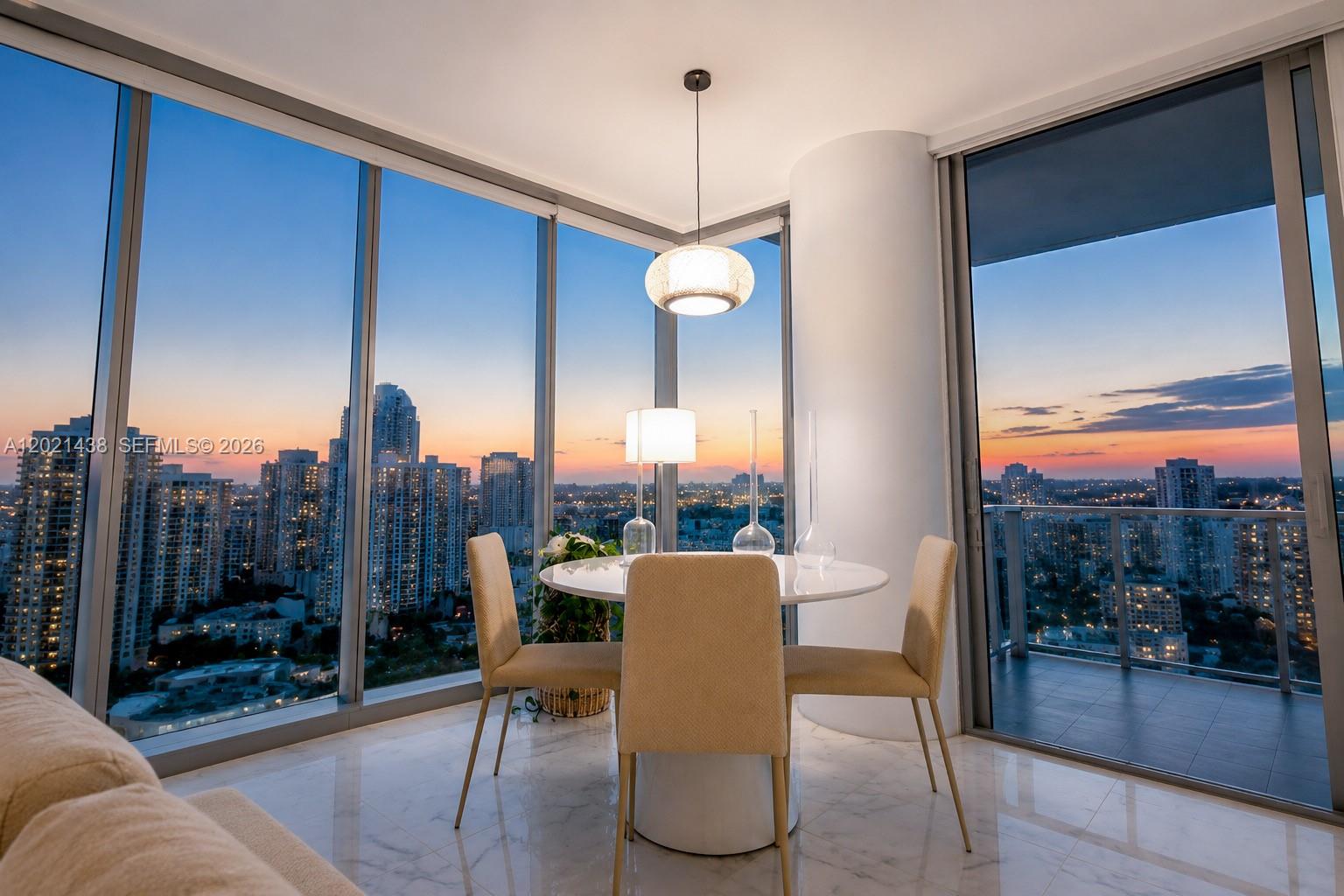 Best priced unit in the building, perfect as a primary residence or investment opportunity, this fully furnished residence at Missoni Baiais is truly move-in ready, while also offering an attractive CAP rate for investors seeking strong rental potential. Fully furnished 2-bedroom, 2-bathroom corner unit on the 21st floor of Missoni Baia, with Biscayne Bay and city views. Floor-to-ceiling 10-foot windows, marble floors, italian custom made closets and black out automated blinds throughout. The Italkraft kitchen comes fully equipped with Wolf and Subzero appliances and a wine cooler. Hidden-hinge doors and frameless hallway doors create a clean, seamless interior. The residence opens to a spacious balcony with panoramic city and bay views. Residents enjoy resort-style amenities, including an infinity-edge pool, spa, fitness center, social lounge, game room, tennis court, movie theater and much more. Located in Edgewater with direct access to The Design District, Wynwood, Brickell, Miami Beach, and Miami International Airport. Bring your toothbrush and move in or rent it at the highest profit, this unit is the perfect fit for an end user or a savvy investor!