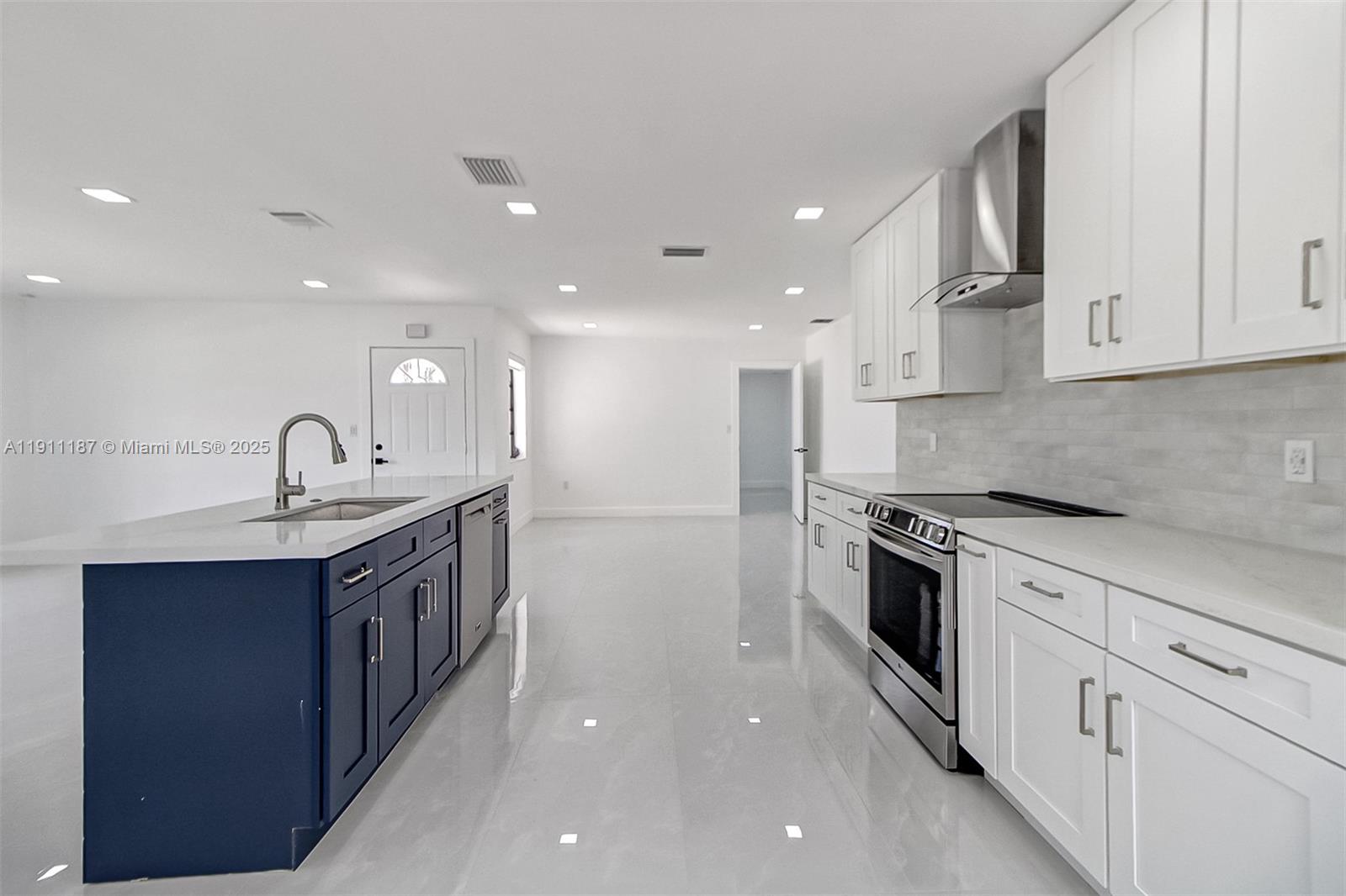 Step into your dream home! This stunningly renovated 4-bedroom, 2-bathroom house offers the perfect blend of modern updates and timeless charm. With over 2,133 square feet of living space, it features a spacious laundry room, an open floor plan connecting the living room, dining area, and kitchen, and a master suite with a walk-in closet and an ensuite bathroom complete with a double vanity and sleek modern bathtub. Highlights include porcelain flooring throughout, a modern kitchen with quartz countertops and brand-new stainless-steel appliances, a new metal fence, and a large cobblestone driveway. Nestled in the desirable Olympia Heights area, this gem is close to major highways and Tropical Park.
APPRAISAL DONE.