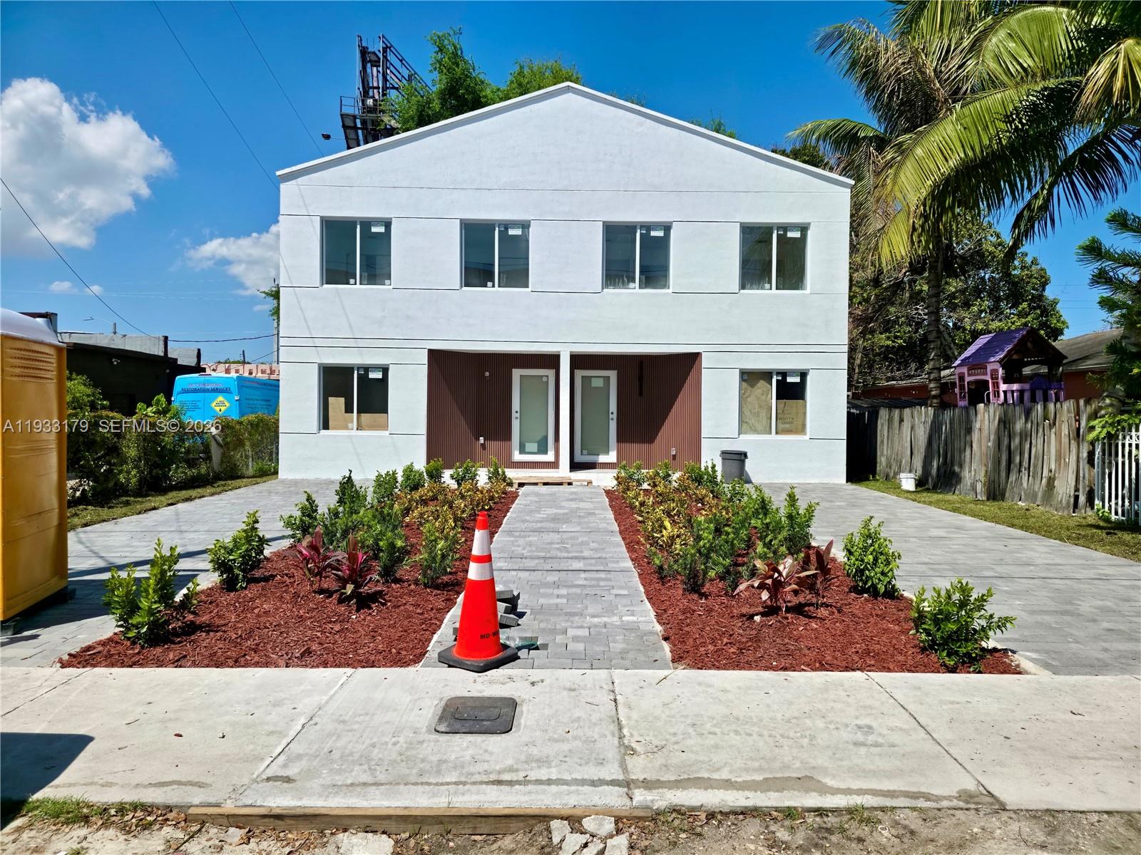 NEW CONSTRUCTION PRIME MIAMI LOCATION! SELLER CONTRIBUTION OF $10K!!!! NO HOA, NO CDD. Modern Duplex in one of Miami's most sought after neighborhoods, Total of 8 Bedrooms and 4 full bathrooms and 2 half bathrooms, open concept kitchen with modern counter tops and stainless steel appliance, high end finishes throughout, IMPACT window and doors. Very close to Wynwood, Midtown, Design District and Mayor expressways. BUYERS AGENTS ARE WELCOME.