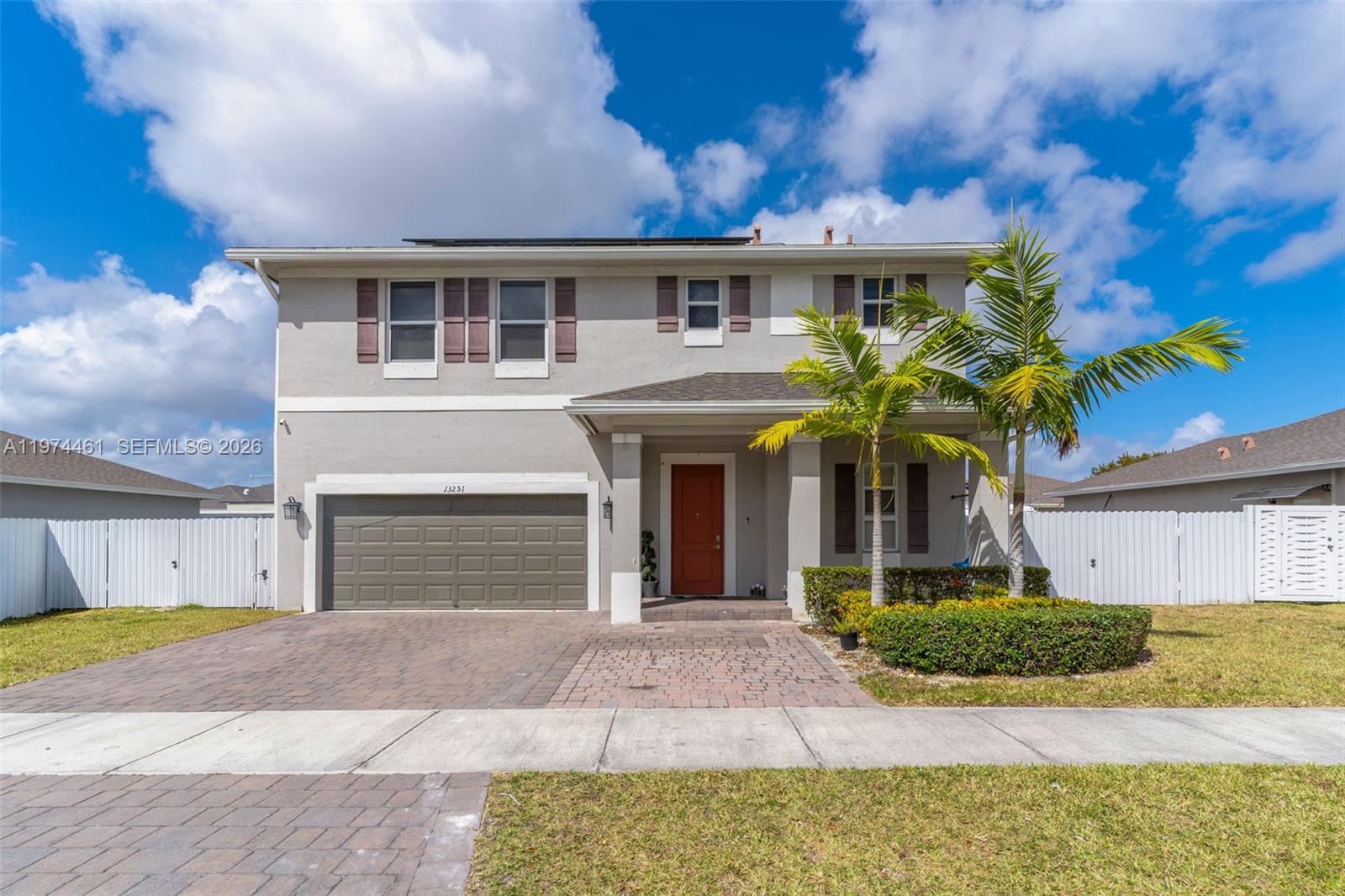 Stunning new construction home built in 2020 located in a very quiet and desirable neighborhood in Homestead.
This beautiful property features 4 spacious bedrooms and 3 full bathrooms, offering a modern and functional layout perfect for families of all sizes. The open-concept design provides bright living areas, a contemporary kitchen, and ample space for entertaining.
Enjoy a large backyard with plenty of room to build your dream pool, create an outdoor kitchen, or design the perfect entertainment area. The possibilities are endless!
The home is equipped with solar panels, helping you save on energy costs while promoting sustainable living.
Located in a peaceful community while still being conveniently close to shopping, dining, schools, and major highways, this home offers the perfect balance of comfort and convenience.
Don’t miss this incredible opportunity — schedule your private showing today!
