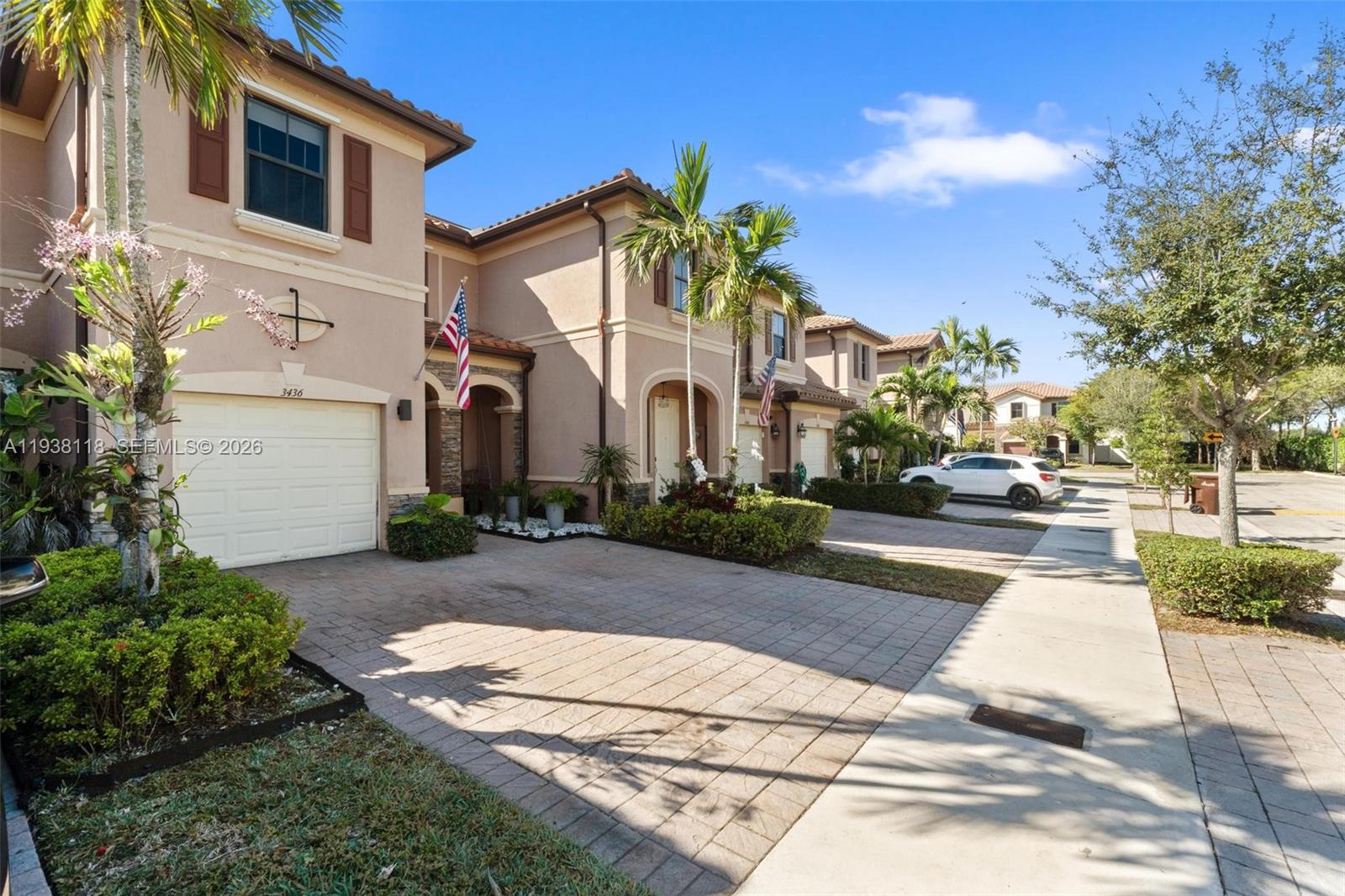 Welcome to this charming townhouse located in the highly desirable Aragon/Bellagio community in Hialeah, Florida. This well-maintained residence features three bedrooms, 2.5 bathrooms, and a convenient one-car garage. The spacious, modern kitchen is ideal for both everyday living and entertaining, while the open floor plan creates a bright and welcoming atmosphere throughout the home. The home is equipped with solar panels, offering energy efficiency and significantly reduced electricity costs for a more sustainable lifestyle. Don’t miss the opportunity to make this wonderful townhouse your next home.