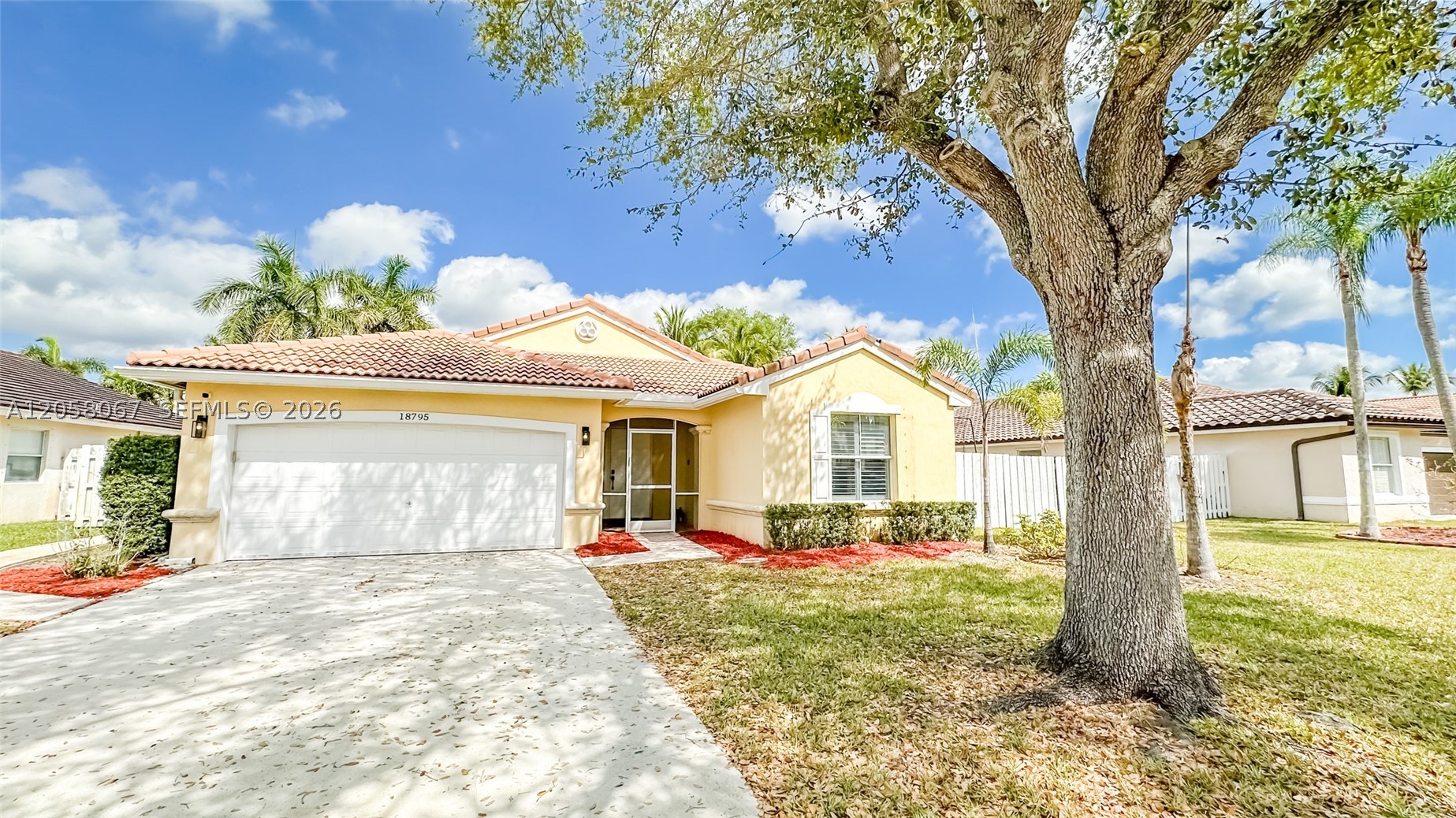 Welcome to this beautifully remodeled 3-bedroom, 2-bathroom home in the highly desirable Keystone Lake community. Offering over 1,800 sq. ft. of living space, this home has been completely renovated with high-end finishes throughout, delivering a fresh, move-in-ready feel. The oversized lot, just shy of 9,000 sq. ft., features a spacious backyard with a sparkling pool, ideal for entertaining or unwinding in privacy. As an added incentive, the Seller is offering a generous credit to the Buyer — ask listing agent for details. With modern luxury and a prime location, this home offers the complete package. Schedule your showing today — it won't last!