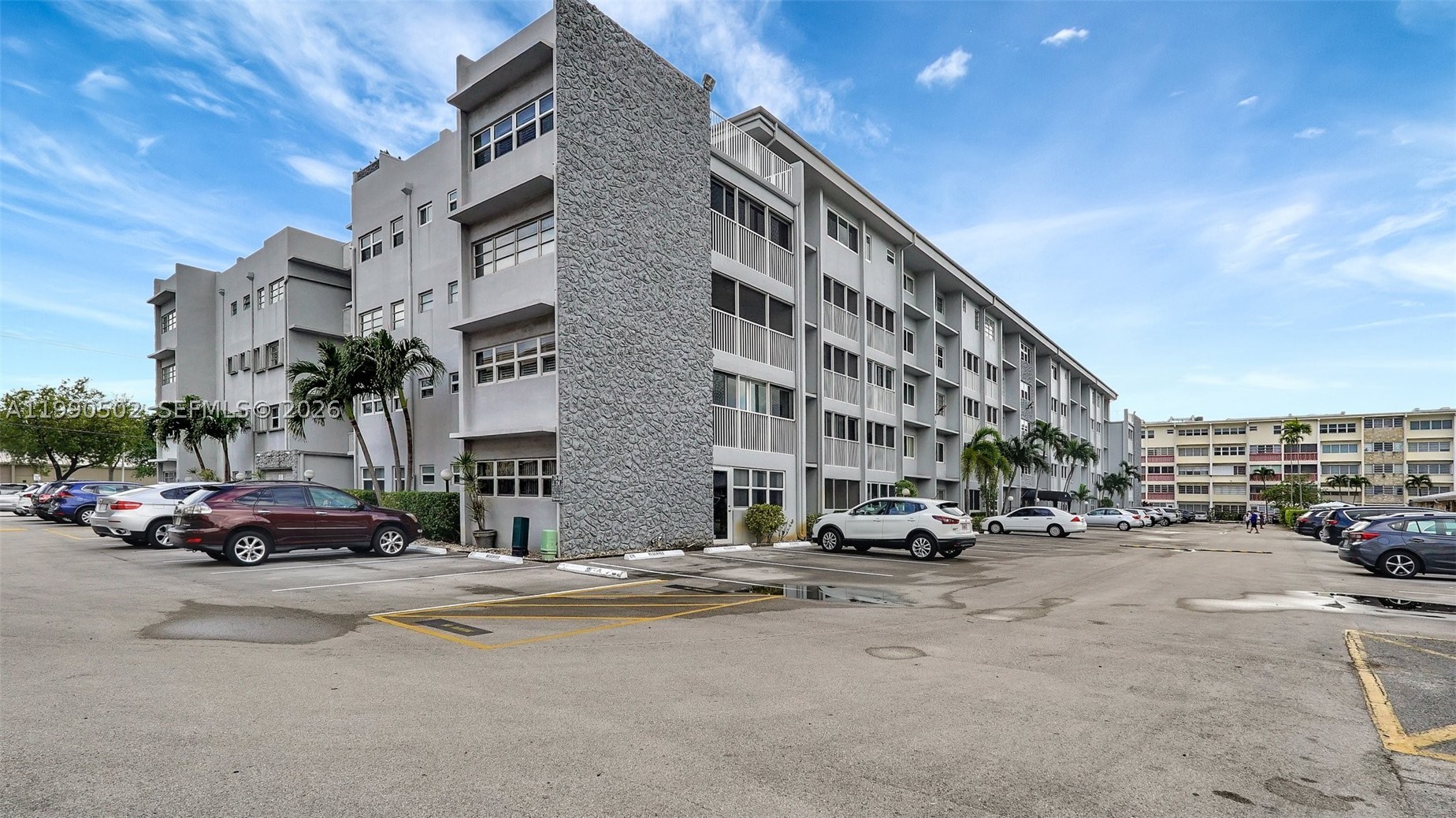 Welcome to Second Gulfstream and your gorgeous bright Penthouse Unit w/ direct access to your huge rooftop terrace. Enjoy a brand new renovated modern white kitchen w/ new stainless Steel Appliances, Gorgeous brand new bathrooms. Oversize floor plan. Side by side washer/dryer in unit, all tile floors. NEW AC 2022.  New Water heater 2021. 3rd bedroom is perfect for office or den. Well maintained secure 55+ building w/reserves & Insurance, pool, clubhouse, fitness center. Very close to Gulfstream Park & Casino, restaurants, beaches, shopping, medical facilities, 10 mins to Aventura Mall and Aventura hospital. Compare to 105T which closed $292k with no rooftop terrace. No Pets allowed by HOA. Can rent after 2 years of ownership for yearly rentals 6-12 months at a time.  Conventional Financing Okay. All assessments paid. Assigned Parking.