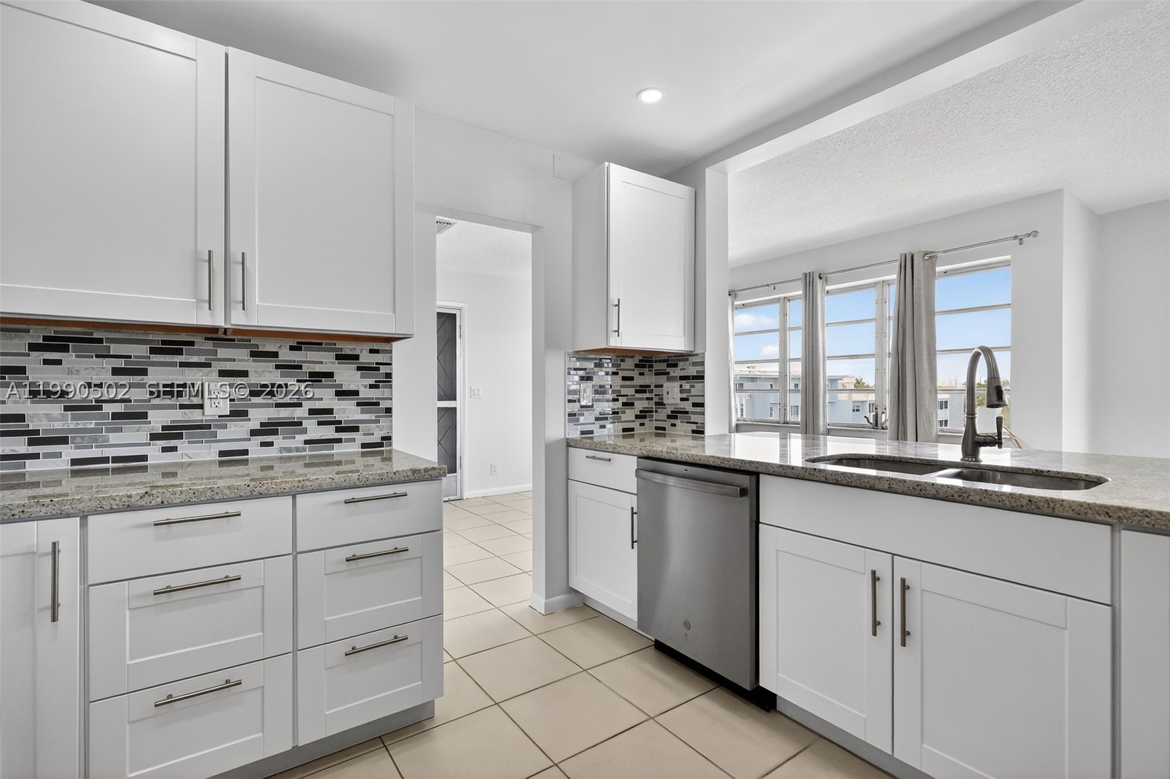 Welcome to Second Gulfstream and your gorgeous bright Penthouse Unit w/ direct access to your huge rooftop terrace. Enjoy a brand new renovated modern white kitchen w/ new stainless Steel Appliances, Gorgeous brand new bathrooms. Oversize floor plan. Side by side washer/dryer in unit, all tile floors. NEW AC 2022.  New Water heater 2021. 3rd bedroom is perfect for office or den. Well maintained secure 55+ building w/reserves & Insurance, pool, clubhouse, fitness center. Very close to Gulfstream Park & Casino, restaurants, beaches, shopping, medical facilities, 10 mins to Aventura Mall and Aventura hospital. Compare to 105T which closed $292k with no rooftop terrace. No Pets allowed by HOA. Can rent after 2 years of ownership for yearly rentals 6-12 months at a time.  Conventional Financing Okay. All assessments paid. Assigned Parking.