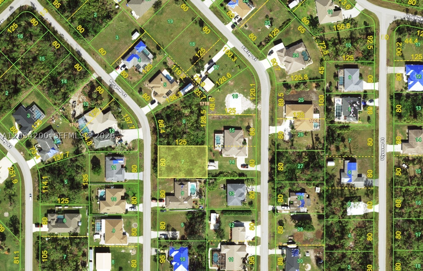 PRIME BOATER'S PARADISE IN GULF COVE! Build your custom Florida dream home on this oversized 0.23-acre residential lot. Nestled in a peaceful, rapidly expanding neighborhood, this property features public water connectivity to fast-track your building process. Water sports enthusiasts will love the voluntary, ultra-low $65/year HOA fee that grants private access to the community boat launch. Cruise through the local canal network straight out to the Myakka River, Charlotte Harbor, and the open Gulf. This high-growth pocket is exploding with new construction, making it an undeniable investment choice. You are minutes away from pristine Gulf Coast beaches, top-rated schools, and endless retail options. Opportunity is knocking—submit your offer today and start living the coastal lifestyle you deserve!!