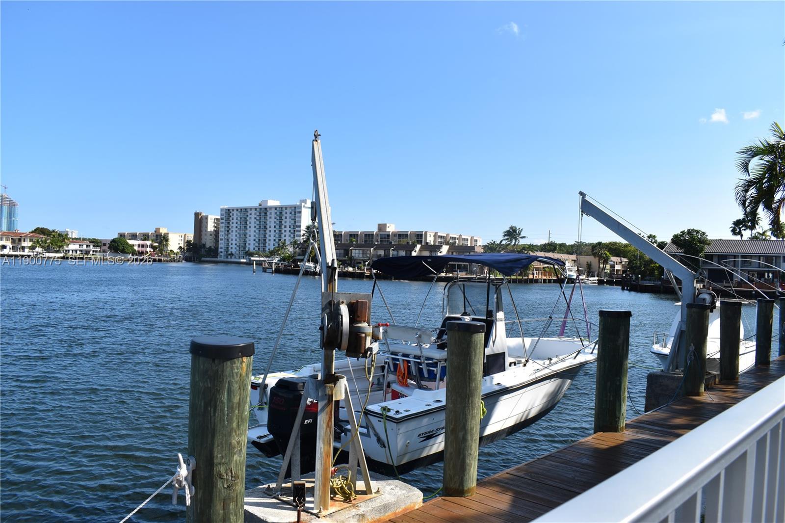 Beautiful 2 bed/2 bath located in a beautiful waterfront complex. Monthly association fee includes: 24 Hour Security, Water, interior pest control, cable with over 200 channels plus high-speed internet. Enjoy resort style amenities with breath taking ocean views, direct ocean access, pet friendly community, pool, sauna, hot tub, gym, tennis court, basketball court, entertainment room with bar and pool tables, assigned parking space plus additional guest parking. Private marina with boat slips for rent or sale based on availability, short distance to beach, mall, house of wordship and restaurants. Don't miss it!. A $40,000 assessment has been paid to repaint the building and upgrade all impact windows. There are tenants in place until Feb 14th.