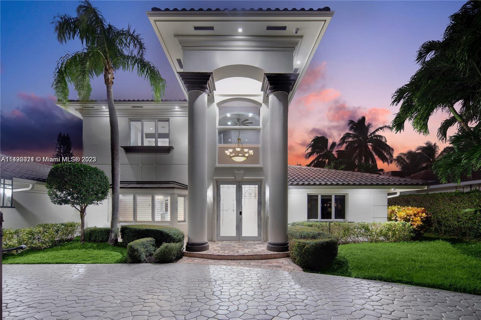 Welcome to 5111 NE 30th Ave, a gem in the heart of Lighthouse Point, FL. Immerse yourself in coastal elegance in
this stunning residence, boasting a spacious, light-filled interior accentuated by high ceilings and floor-to-ceiling
windows. The gourmet kitchen, fitted with top of the line appliances, merges with an open floor plan, promoting
seamless indoor-outdoor living. Enjoy a sparkling pool, private golf and al fresco dining in your private backyard
oasis, With multiple luxurious bedrooms including a master suite that provides a private retreat with a spa-like
bathroom, Nestled just moments from pristine beaches, world-class marinas, gourmet dining and boutique
shopping this home offers more than just living it's a lifestyle embraced by a blend of luxury and serene coastal
charm
