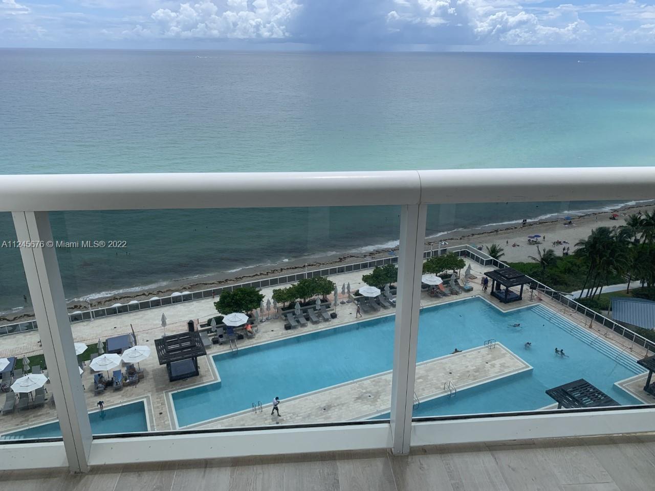 Beautiful and Modern Remodeled Corner Unit Apartment, Resort Style, Ocean front and view,  Huge Balcony,Luxury Amenities, Valet Parking and 24 Hours Concierge.