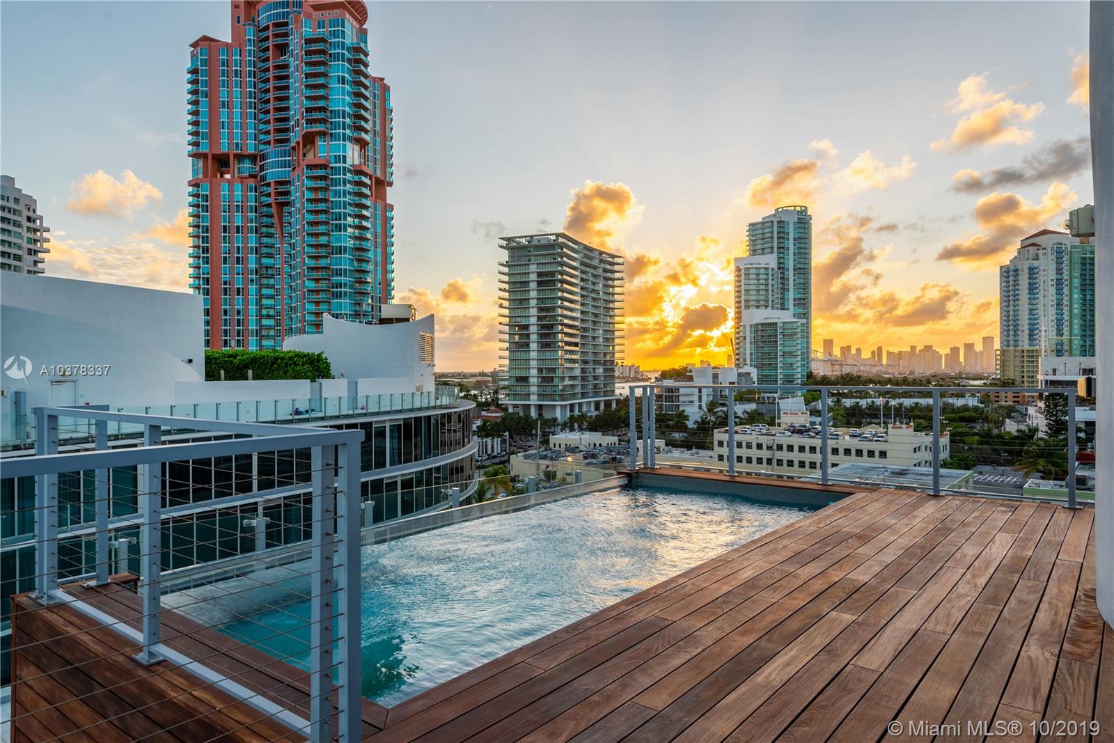 One Ocean offers an exclusive residential lifestyle located South of Fifth designed by Architect Enrique Norton. Walls of glass create panoramic views of the Atlantic Ocean, Biscayne Bay and the Downtown Miami Skyline from this rare PH with private rooftop terrace and custom glass encased pool. One Ocean is a collaboration of Ocean, Architecture and Art with amenities including full beach & pool service, concierge, fitness center & spa, security and valet.