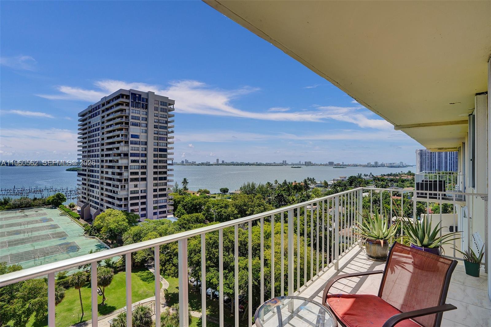 Welcome to this recently & beautifully remodeled 2bed, 2bath unit offering the perfect blend of modern elegance and serene waterfront living. The open-concept living space features beautiful white porcelain tile floors, newer appliances and floor-to-ceiling windows that frame panoramic views of Sparkling Biscayne Bay. Additional highlights laundry on every floor, 1 parking space and ample guest parking. Located in a prestigious & gated waterfront Jockey Club Community, residents enjoy resort-style amenities including a waterfront pool, concierge services, and 24-hour security. With its prime location in the heart of Miami, this condo offers easy access to the city's best dining, shopping, and entertainment destinations. Schedule your private showing today!