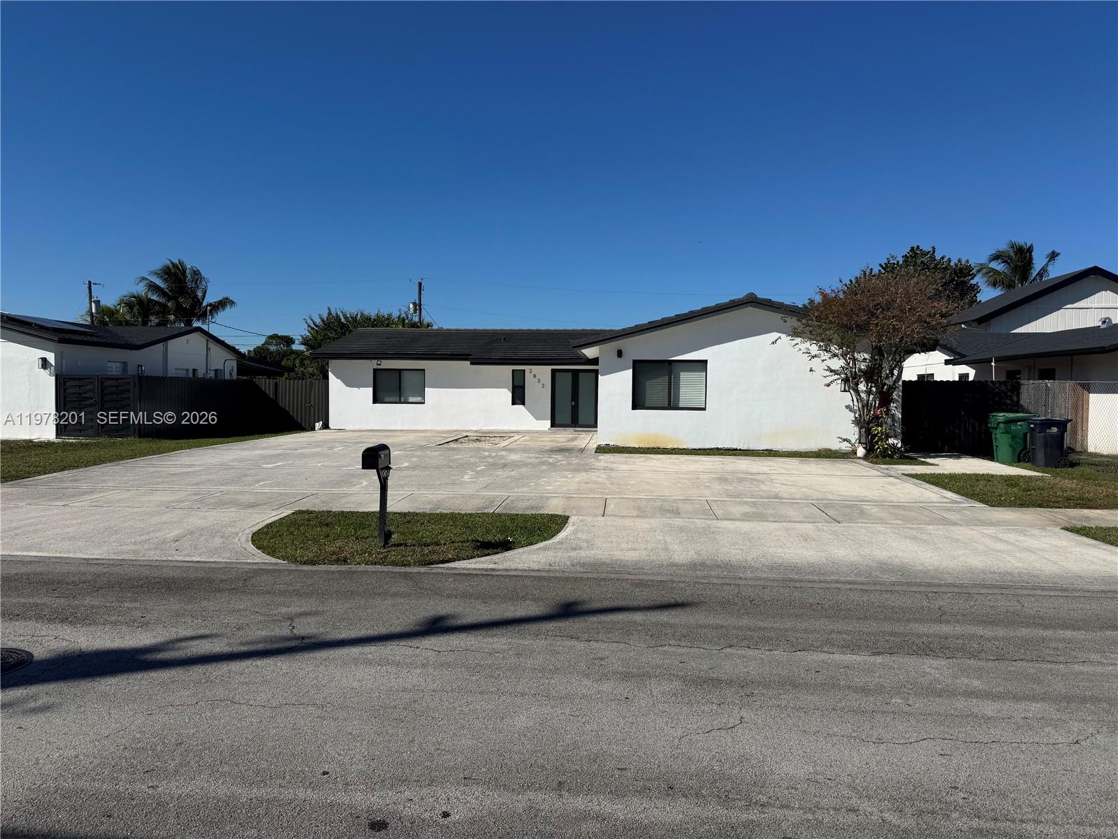Beautiful 4 bedroom 2 bathroom home. Completely remodeled and ready to move in. Updated bathroom and kitchen. Open kitchen concept with beautiful dinning room area. Huge patio and shed available.