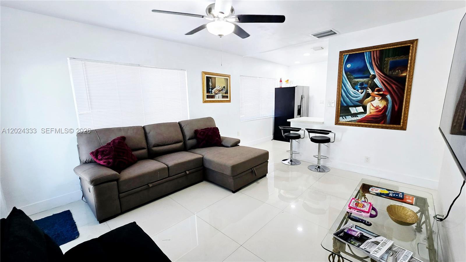 Completely renovated 3-bedroom, 2-bathroom home in the heart of Dania Beach. Located just minutes from Fort Lauderdale Airport and Port Everglades Cruise Port, this bright and modern home features an updated kitchen, spacious living areas, impact windows and doors, new A/C, and a recently replaced roof. Large backyard perfect for relaxing or entertaining. Offers comfort and a prime location near beaches, shopping, and major highways.