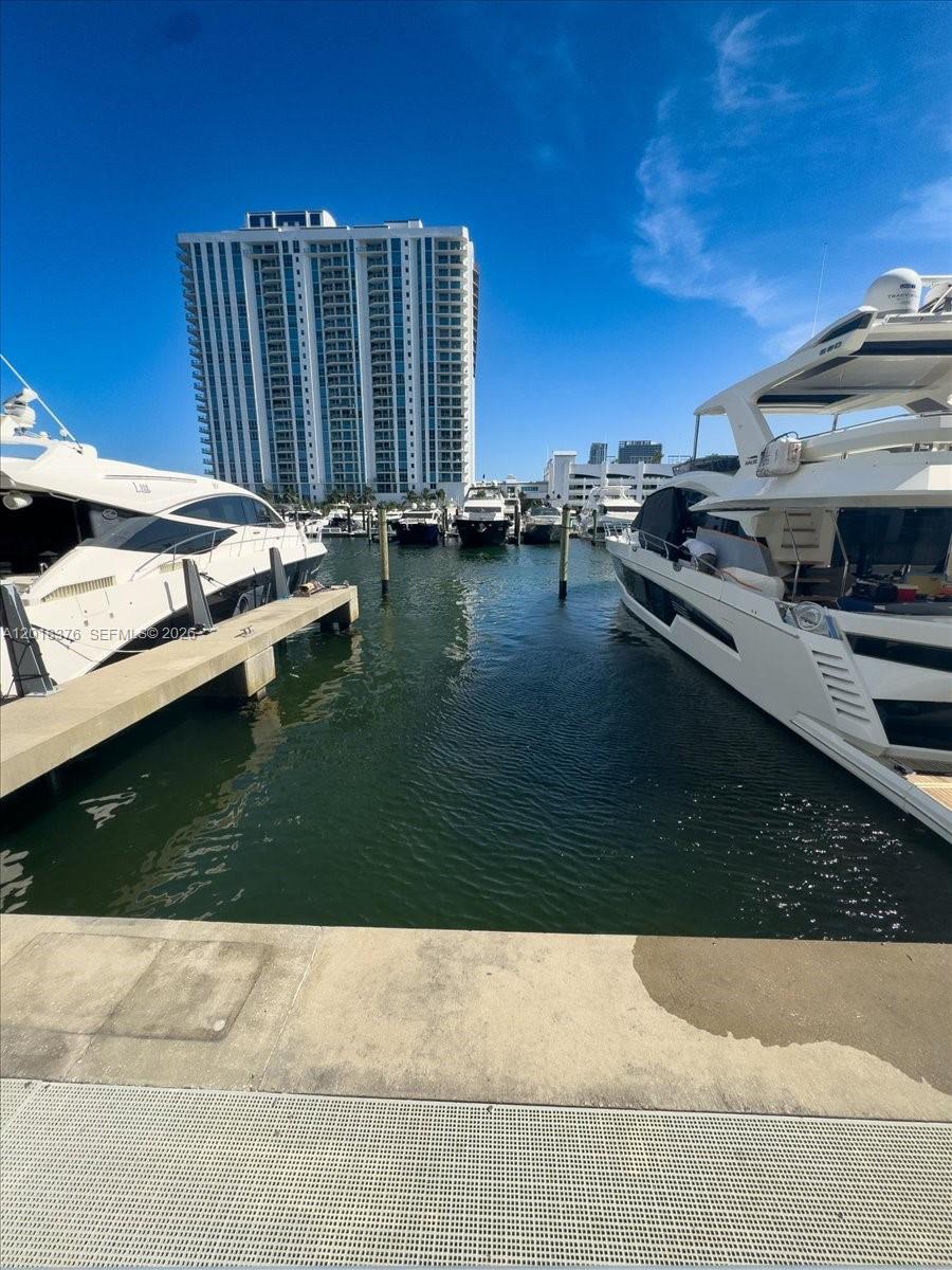 Restricted boat slip available at Marina Palms Marina accommodating a vessel up to 60 feet in length and 22 feet in width. Located on the north side of the marina, this is a fixed (non-floating) dock. Ownership is restricted to current owners at Marina Palms or The Reserve at Marina Palms, or buyers simultaneously purchasing a residence within either tower. The slip is currently being offered in conjunction with Unit 605 at Marina Palms North Tower (MLS A12017738); however, purchaser is not required to acquire that specific residence as long as community ownership requirements are met. Slip may be utilized by an end user or rented through the marina program. Rent roll available upon request.

Marina Palms Marina offers full-service amenities including professional marina staff and dockmaster assistance, dockside high-speed internet, and on-site fueling services with both diesel and regular gasoline supported by two 12,000-gallon fuel tanks. Additional conveniences include a well-equipped marina store and quick ocean access just minutes from Haulover Inlet. Marina market is open daily from 8 AM to 5 PM.