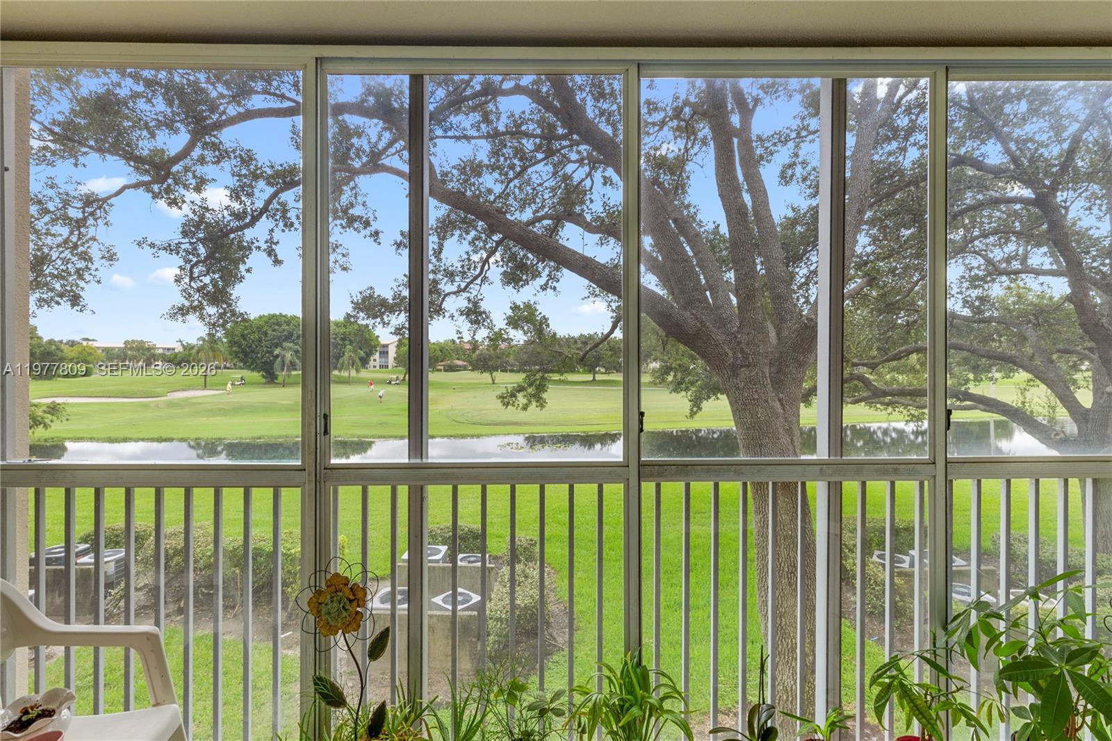 Enjoy spectacular lake and golf course views from this spacious 2-bedroom, 2-bath residence located in the newest section of Century Village. This desirable split floor plan offers comfort and privacy and features a bright, well-maintained kitchen with granite countertops and stainless steel appliances.

Experience the best of the resort-style 55+ lifestyle, including golf, tennis, pickleball, multiple fitness centers, a full-service health spa, and a state-of-the-art clubhouse featuring weekly Broadway-style shows and movies.

Conveniently located in Pembroke Pines, with complimentary community transportation to shopping, restaurants, and medical appointments.

Excellent tenant in place through May 2026 who would like to stay but can vacate with 30 days’ notice if needed. Unit can be rented immediately, making this a great opportunity for investors or future residents.