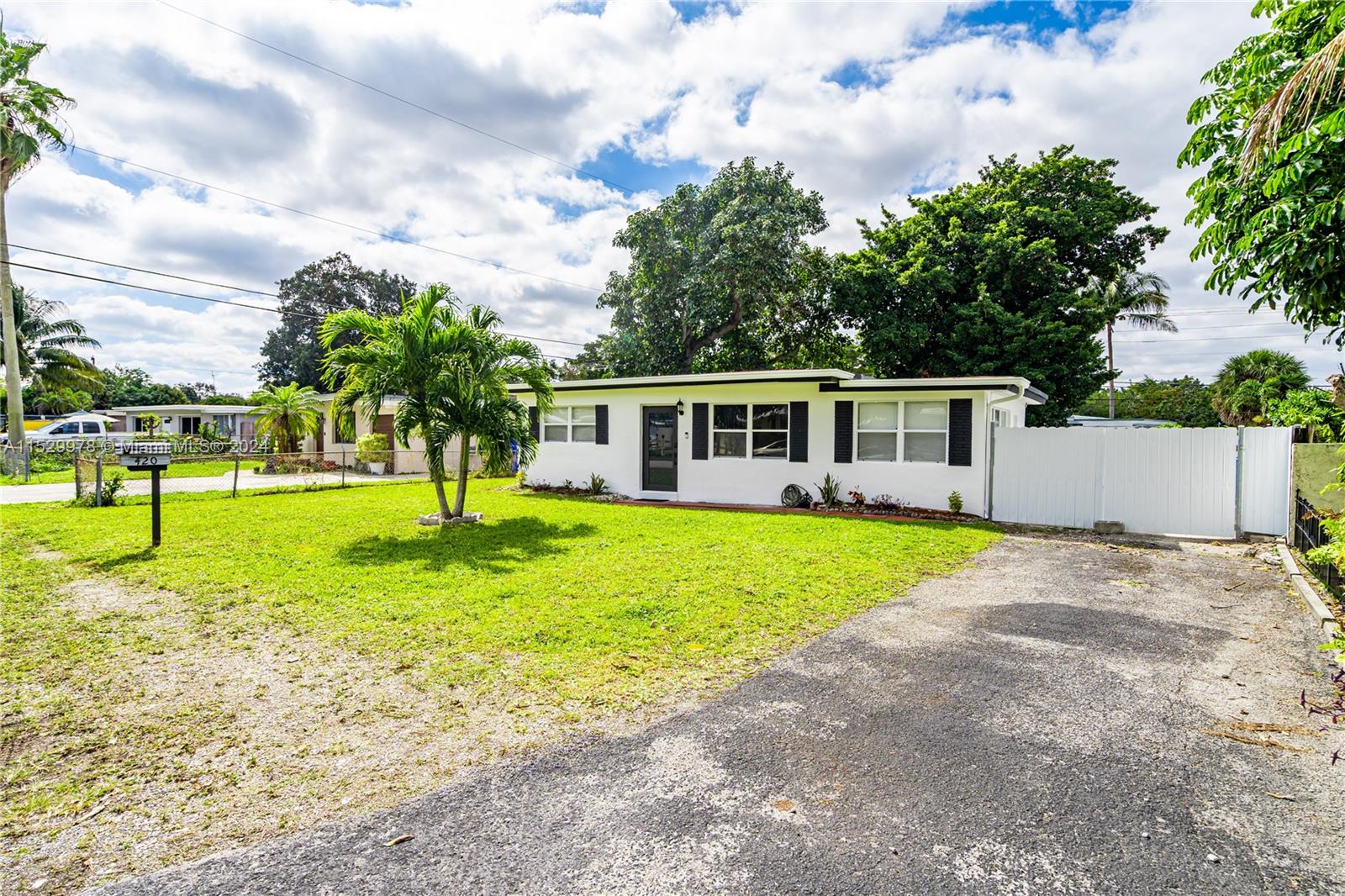 This newly updated single-family residence boasts 3 beds, 2 baths, and a prime location that places you close to all the action. Nestled conveniently nestled 2 minutes from the Turnpike, 10 minutes to the Hardrock Hotel, 15 minutes to Fort Lauderdale International Airport, and 10 minutes to the iconic Hardrock Stadium, this property offers unparalleled convenience and accessibility. Don't miss the opportunity to make this Hollywood haven your own!