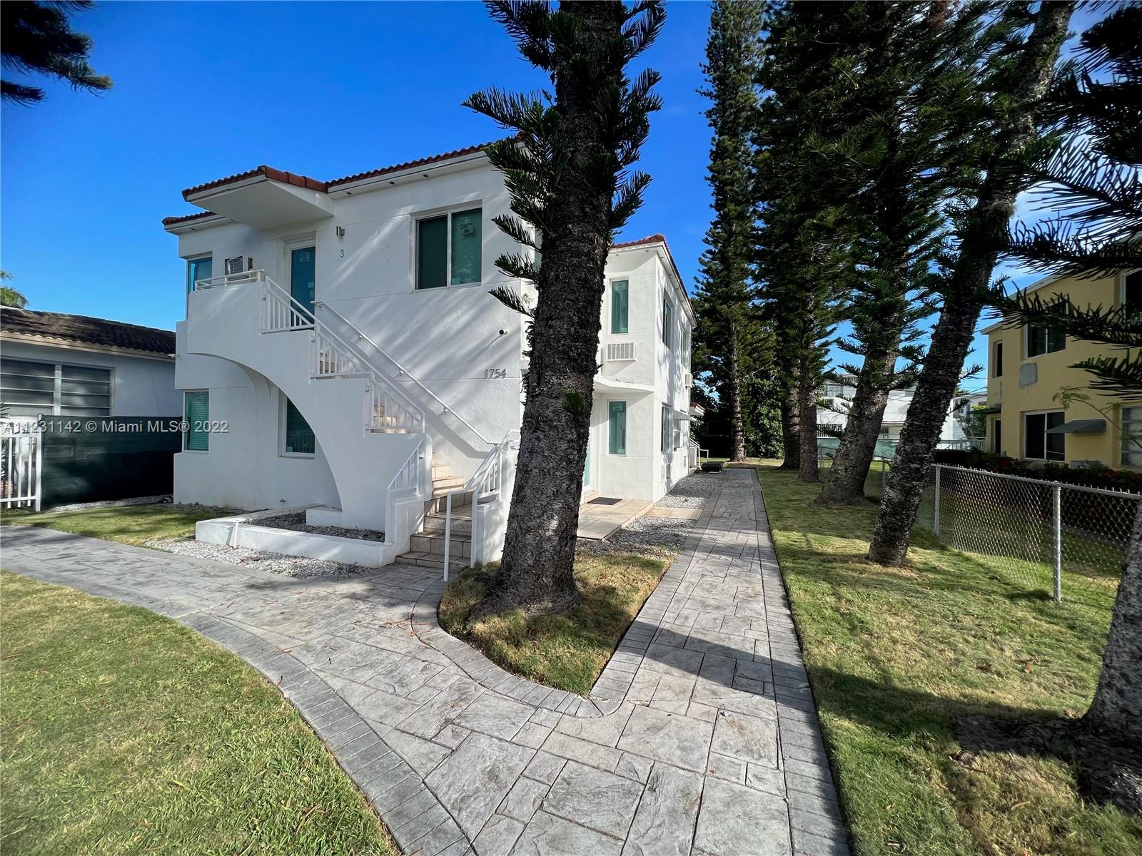 Lovely renovated one bedroom one bathroom unit. Located on the 2nd floor with impact windows, beautiful tile flooring, lots of closet space, gated  style building. A must see