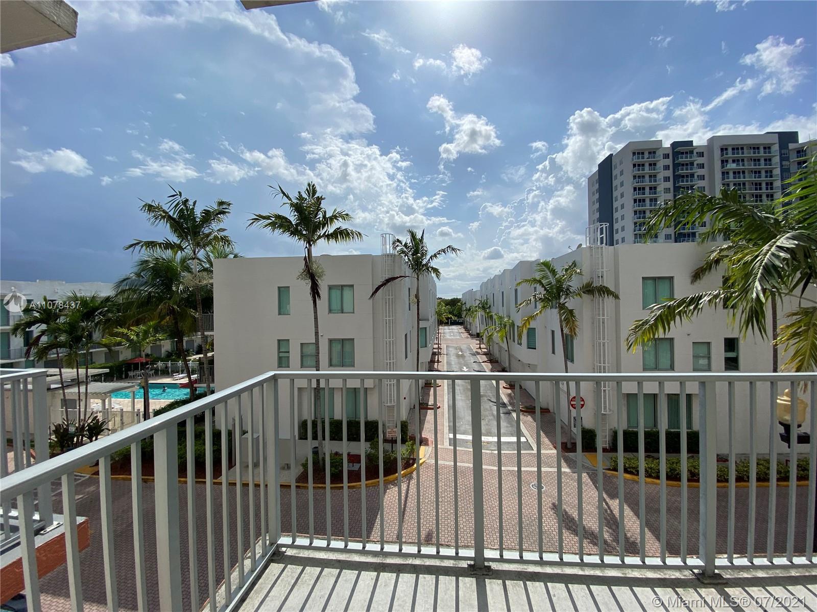 Totally upgraded in to a 2 bedroom and 2 baths loft with west view to pool area and the Courtyards property. With addition of wall closet units for master bedroom.