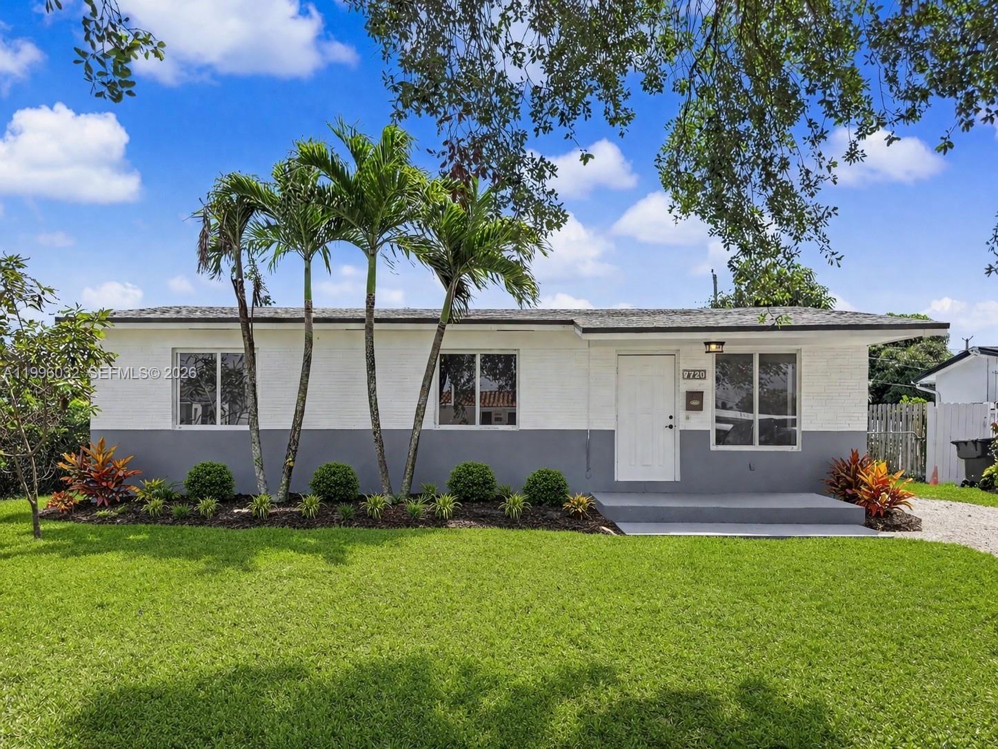 Beautifully updated 3-bedroom, 2-bath home in a prime Hollywood location! This move-in ready property features a brand-new roof, new A/C, new flooring throughout, and a newly remodeled kitchen with modern finishes. Enjoy the convenience of a separate laundry room and a functional layout perfect for everyday living. Step outside to a spacious backyard with plenty of room for a pool, ideal for entertaining or creating your own private oasis. Centrally located near major highways, shopping, dining, and schools. No HOA—perfect for homeowners or investors alike! Possible Seller Contribution.