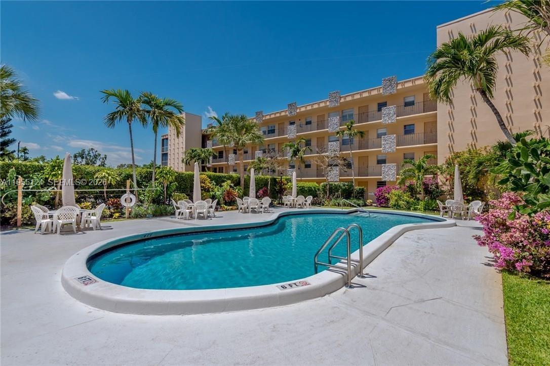 This bright and inviting residence features brand-new hurricane impact windows, tile flooring throughout, a beautifully updated kitchen with modern white shaker cabinets, sleek countertops, matching appliances, and a spacious bedroom closet. The building has successfully passed all required inspections, showcasing strong association management and pride of ownership. Just a 10-minute drive from Hollywood Beach in this beautifully maintained 1-bedroom, 1-bath condo located in a well-kept 55+ community with low maintenance fees. Only 4 minutes from the heart of Downtown Hollywood, where you can enjoy trendy restaurants, waterfront dining, bars, live music, cafés, and vibrant nightlife. Enjoy the best of the Florida lifestyle with nearby beaches, the Hollywood Broadwalk, Margaritaville, shopping, entertainment, and endless coastal attractions all just minutes away. Whether you’re looking for a primary residence, winter getaway, or downsizing opportunity, this condo offers comfort, convenience, and low-maintenance living in one of South Florida’s most desirable locations. Community amenities include a heated pool, clubhouse with BBQ area, laundry rooms on every floor, elevator access, and one assigned parking space.