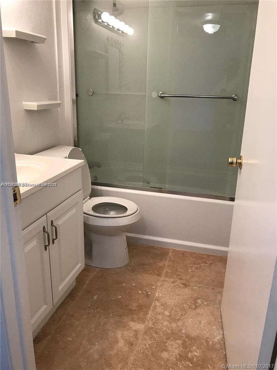 Relaxing Lake view.2 Bed 2 Bath , Freshly painted, recently remodeled kitchen and bathrooms. wood cabinets, Great layout, big storage room. g. Location Location, Location!!! Near Doral, FIU, Expressways and shoppinFenced community has 2 Tennis Courts, 1 Basketball Court, Pool, lot of guess parking, night Security Patrol. Water included