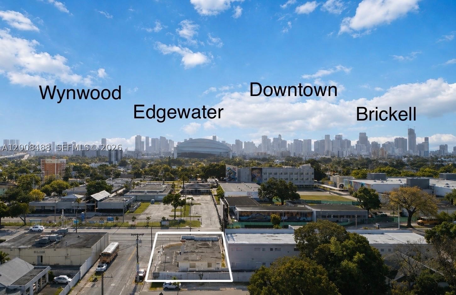 Prime commercial redevelopment opportunity in a high-traffic Miami location. Zoned T6-8-O, with potential for up to 8 stories. The existing building has approximately 2,300 SF of interior space, features 6 offices, 2 restrooms, and 7 parking spaces, offering a well-configured existing improvement while redevelopment plans or future use are explored. Excellent visibility and strong street presence. Buyer to independently verify zoning and permitted uses.