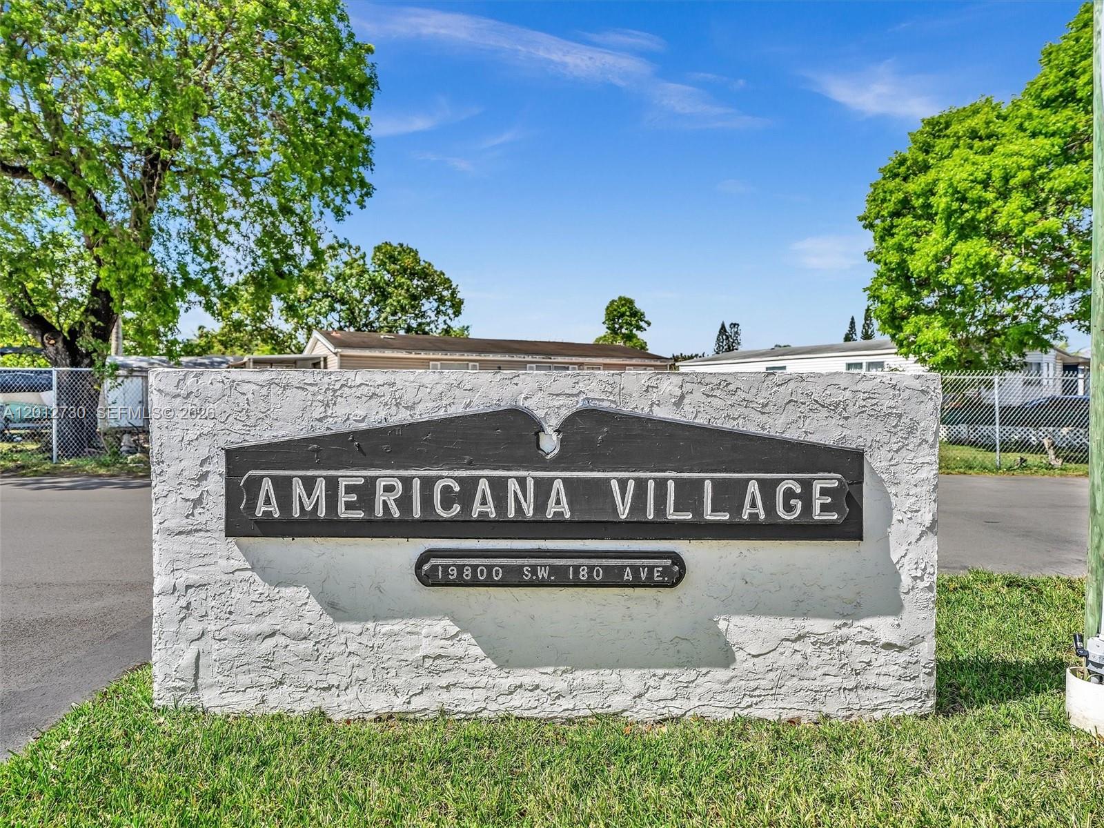 AMERICANA VILLAGE CONDO - Residential