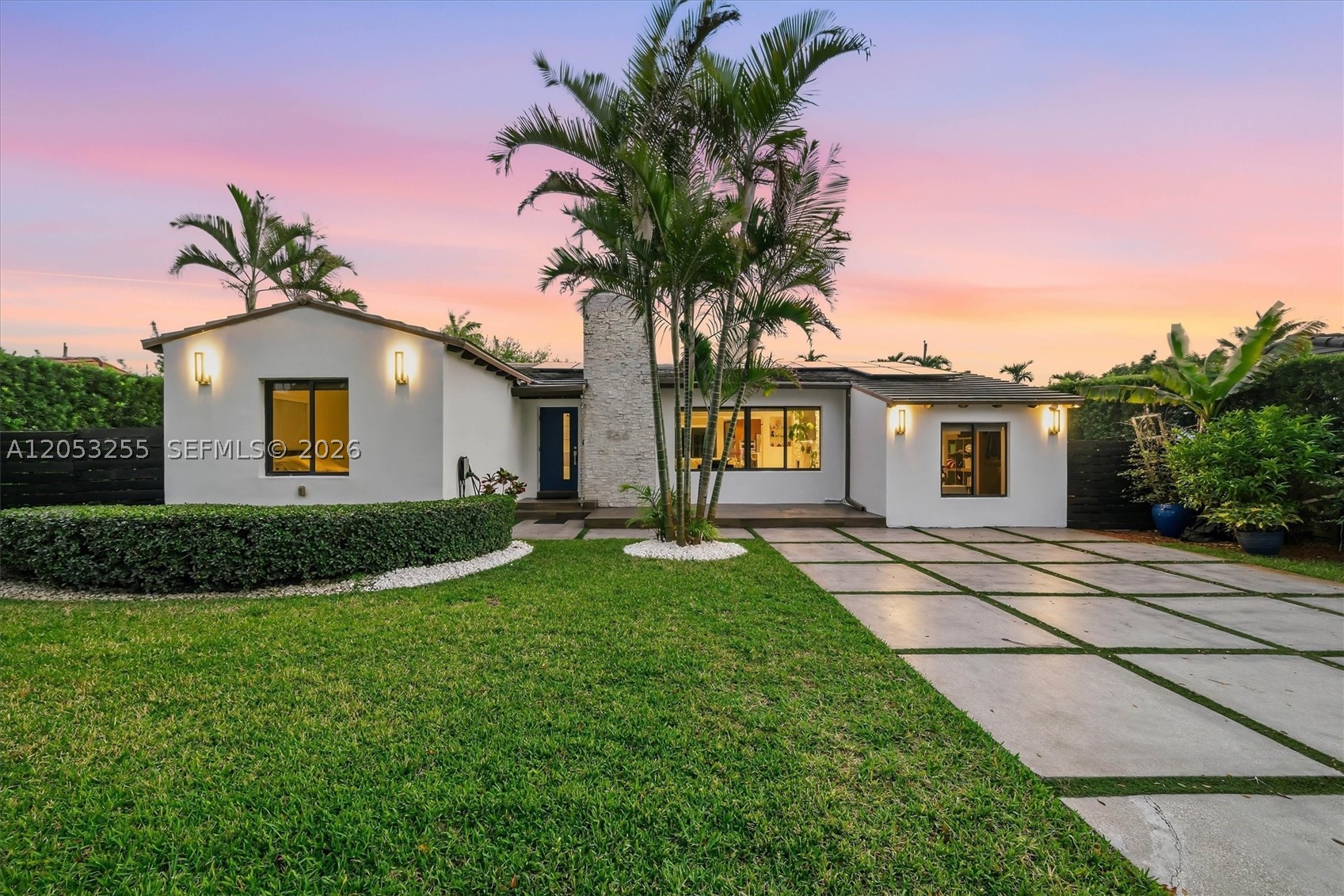 Introducing the Main Street Modern – A beautifully remodeled family home in the heart of Miami Shores,
showcasing a striking white stone façade, and gated driveway with timeless curb appeal. Designed for today’s
lifestyle, the home features a bright open layout and a spacious chef’s kitchen that flows effortlessly into the living and dining areas, perfect for both everyday living and entertaining. Step outside to a private backyard retreat with a gorgeous pool and fully equipped outdoor kitchen, creating the ultimate setting for relaxing or hosting family and friends. Thoughtful upgrades include solar panels for energy efficiency and stylish finishes throughout.
Located on a main street in the Shores, this move-in ready home offers convenience, charm, and the perfect
setting for family living just moments from parks, schools, and the vibrant Miami Shores Village.