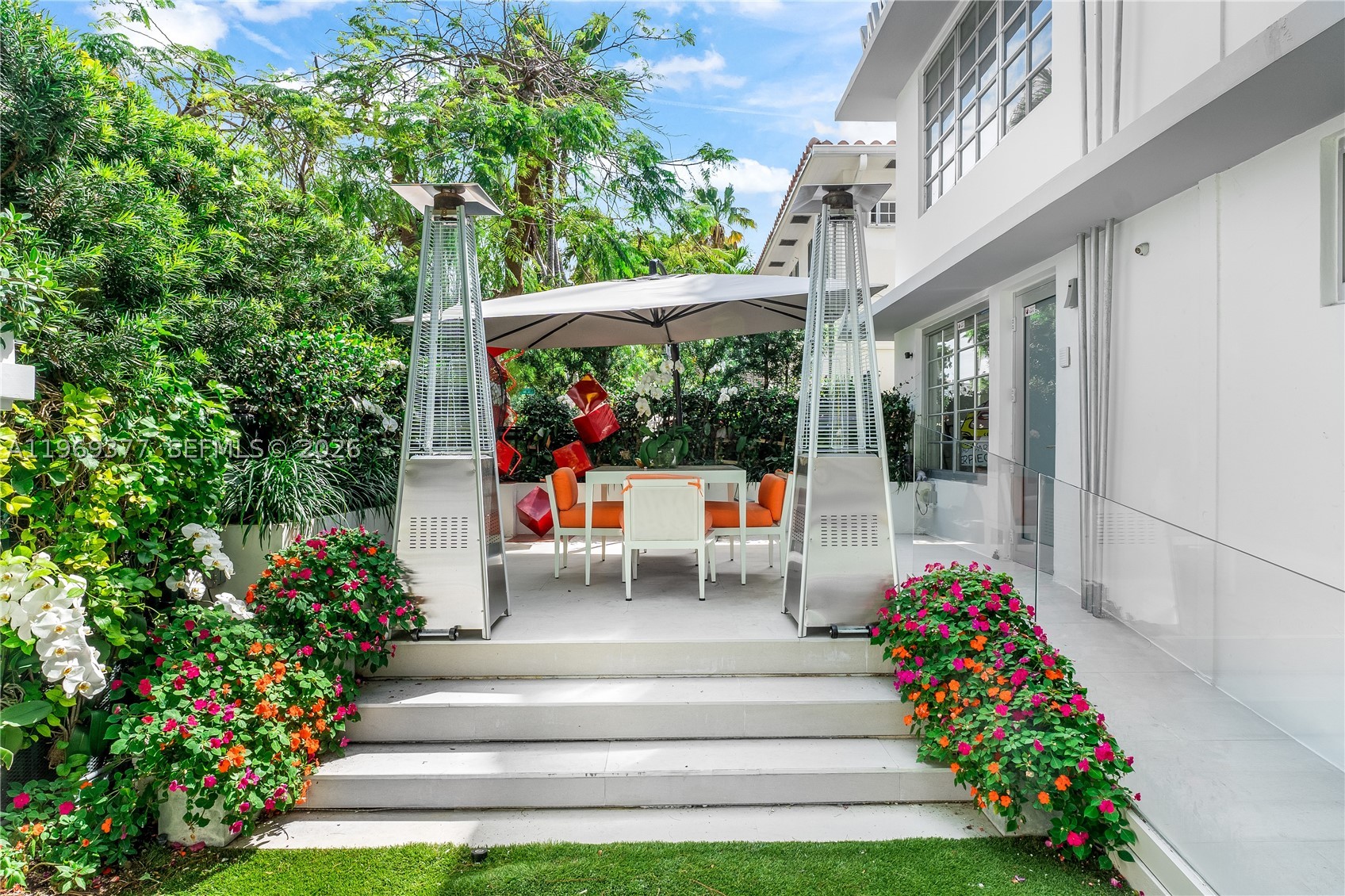 MOTIVATED SELLER! Very rare single-story 4BD/3BA corner residence at 1616 Michigan Ave offering 2,050 SF under A/C plus a spacious private garden and covered patio, just steps from Lincoln Road. Fully renovated in 2020 with high-end finishes and appliances, featuring an open, functional layout filled with natural light. Private gated entry and attached guest suite with separate entrance, ideal for guests or flexible use. Generous primary suite with large walk-in closet. Located on a quiet street in a prime walkable area near dining, shopping, Flamingo Park, and the beach. Easy to show.